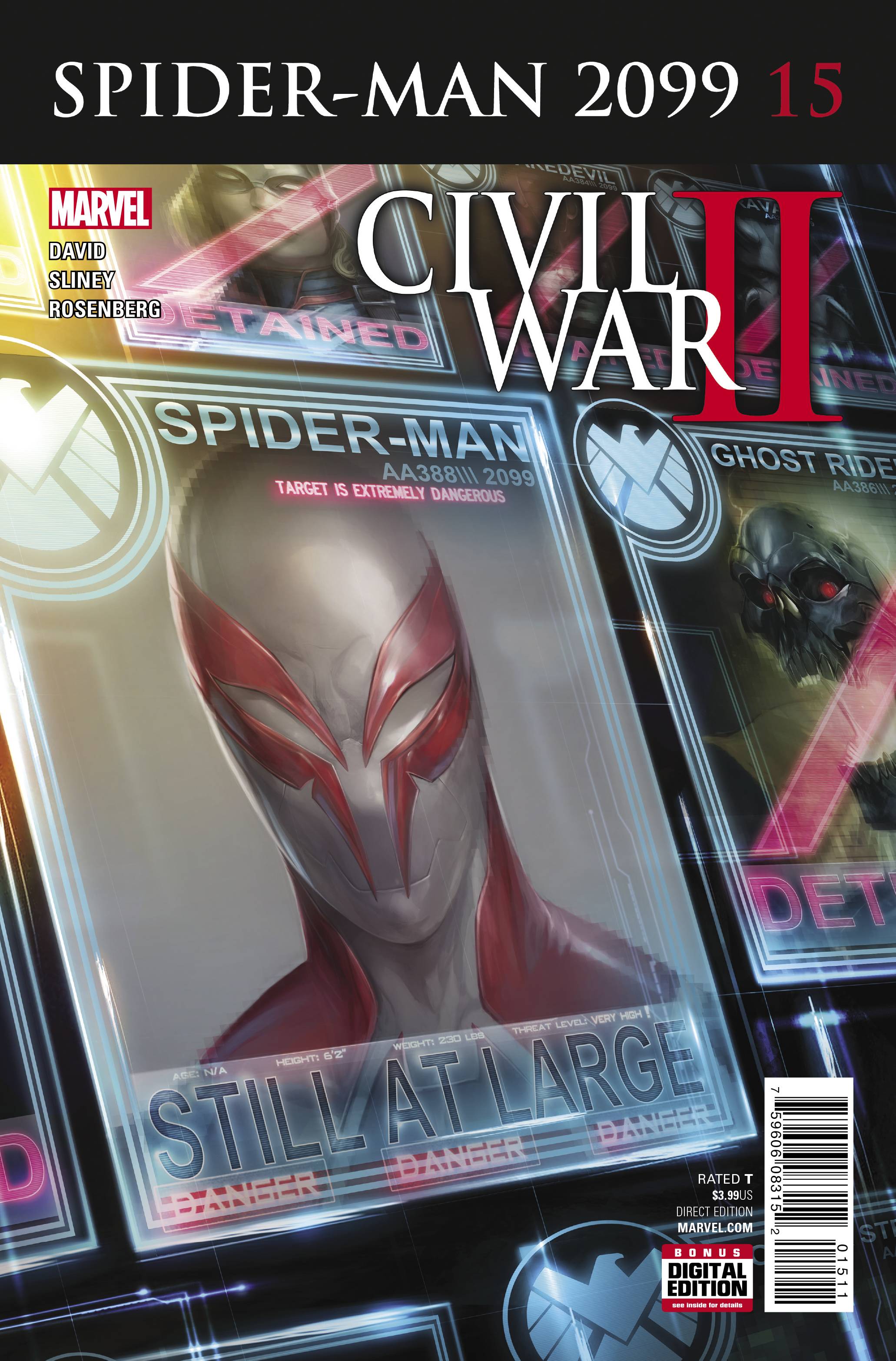 SPIDER-MAN 2099 #15 (CIVIL WAR II)