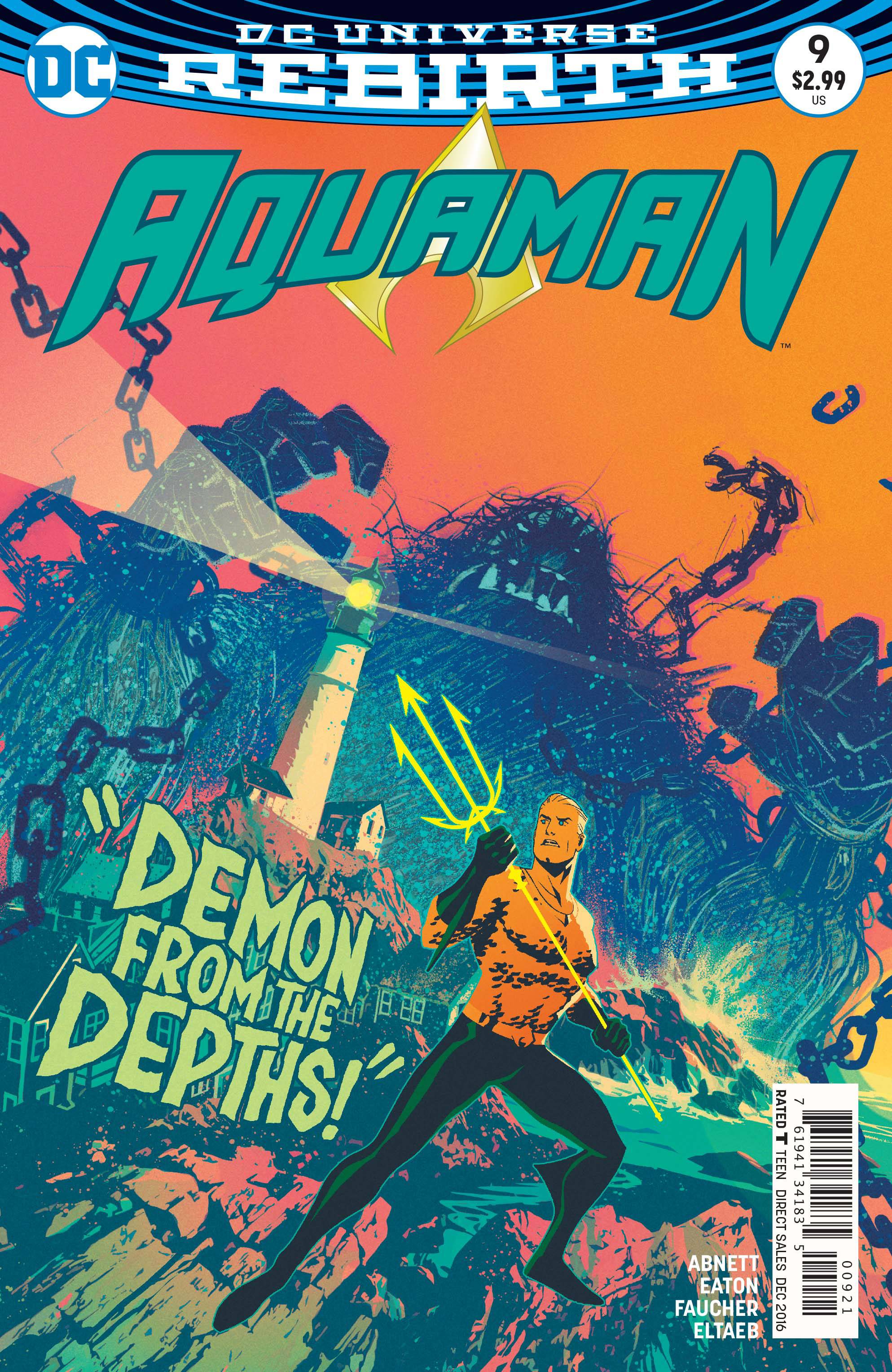 AQUAMAN #9 VARIANT COVER