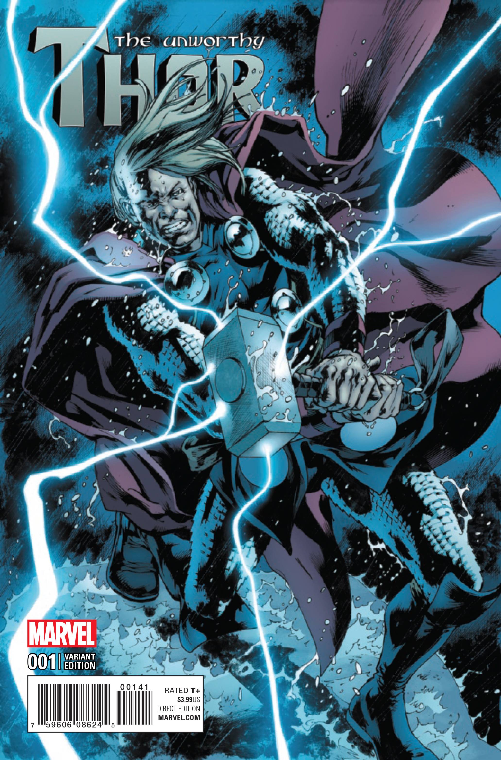 UNWORTHY THOR #1 (OF 5) HITCH VARIANT COVER (1 in 15 copies)