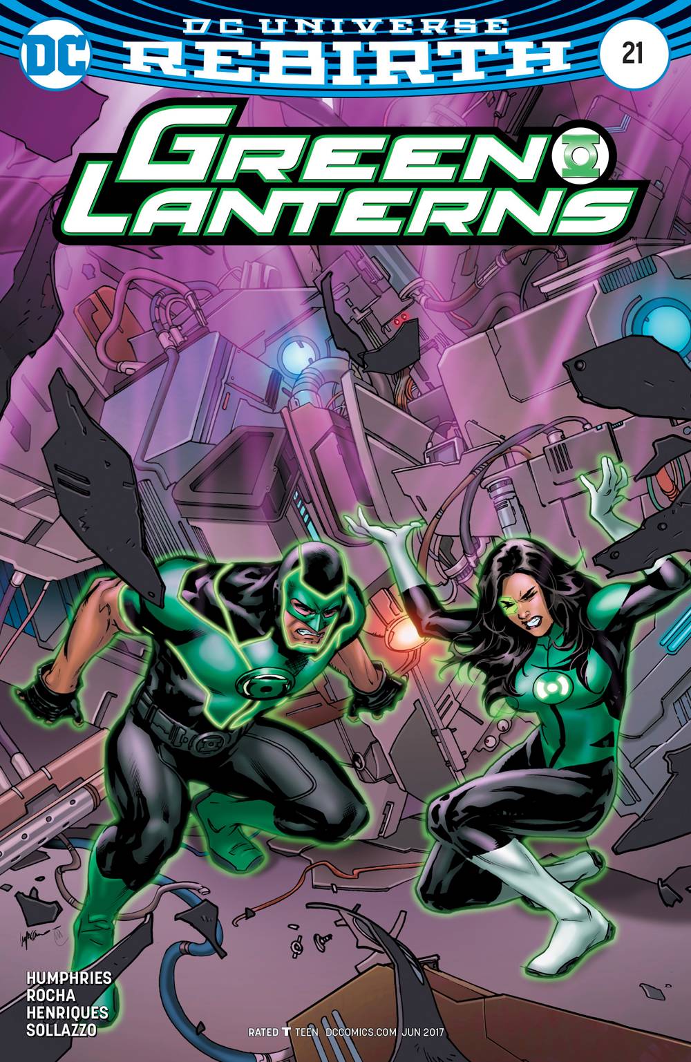 Green Lanterns 21 Variant Cover 7252