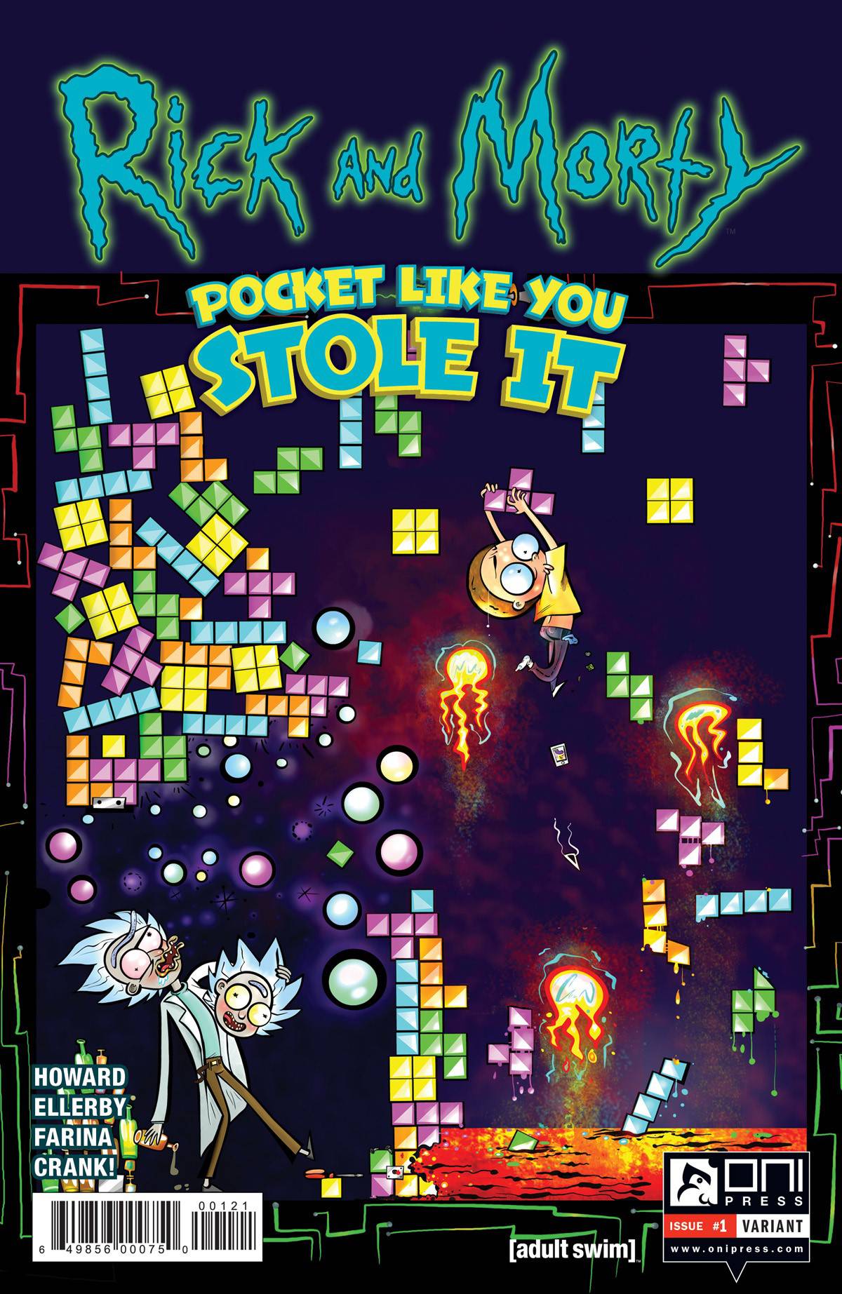 RICK & MORTY POCKET LIKE YOU STOLE IT #1 (OF 5) VARIANT COVER