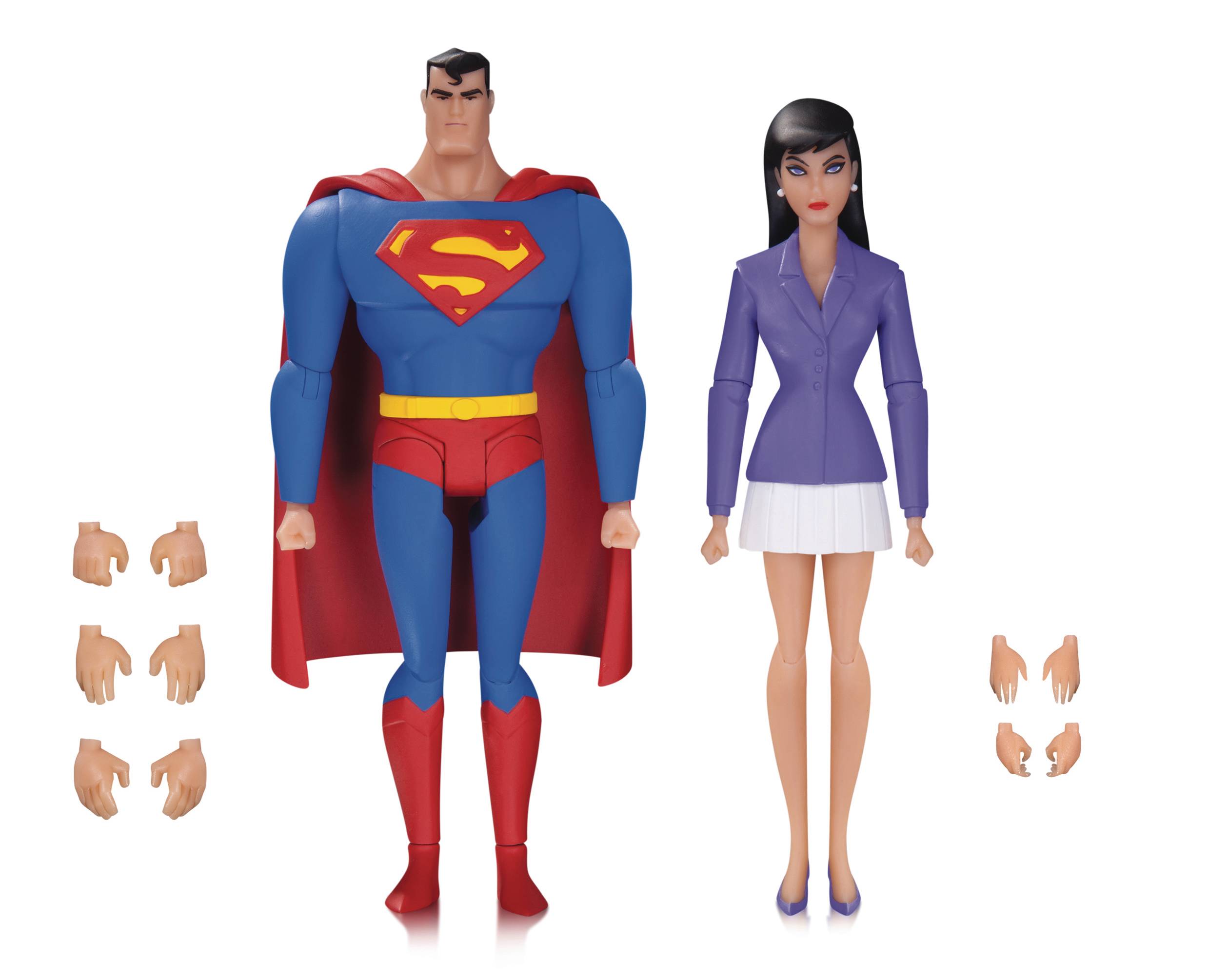 SUPERMAN ANIMATED SERIES SUPERMAN & LOIS LANE AF 2-PACK