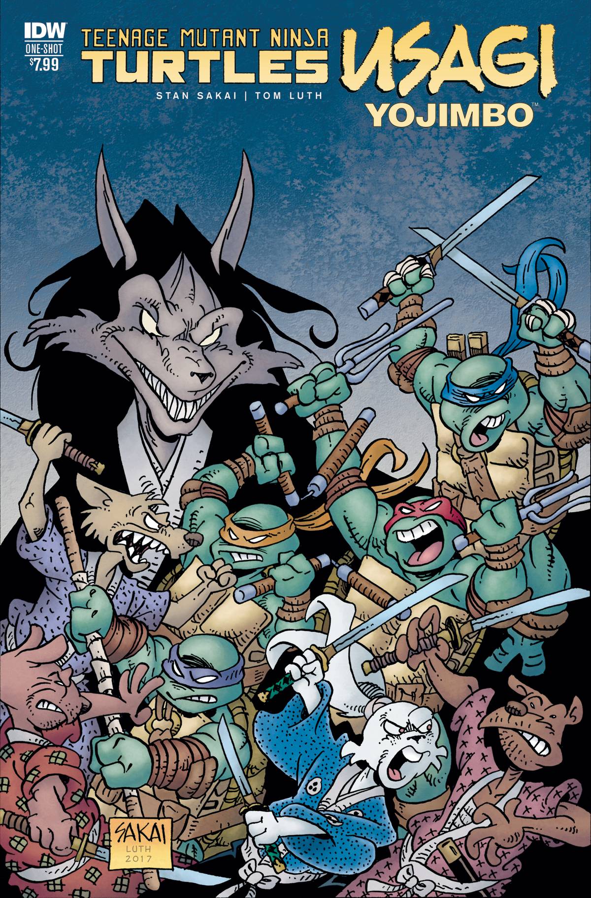 TMNT USAGI YOJIMBO COVER A SAKAI