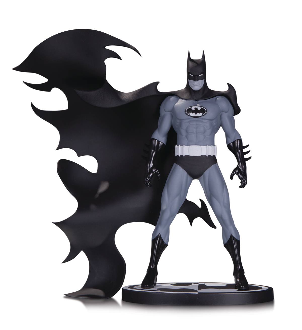 BATMAN BLACK & WHITE STATUE BY NORM BREYFOGLE