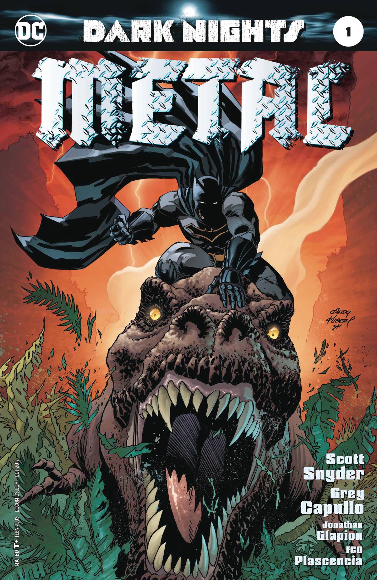 DARK NIGHTS METAL #1 (OF 6) KUBERT VARIANT COVER