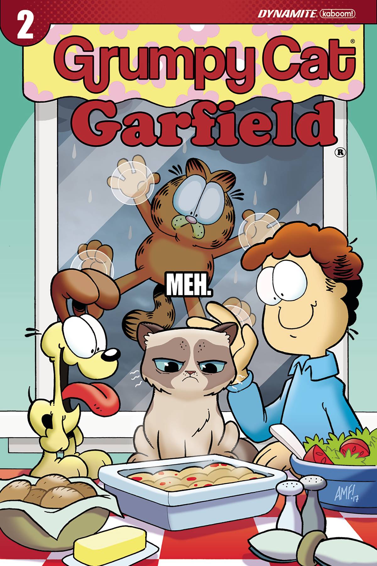 GRUMPY CAT GARFIELD #2 (OF 3) COVER D FLEECS