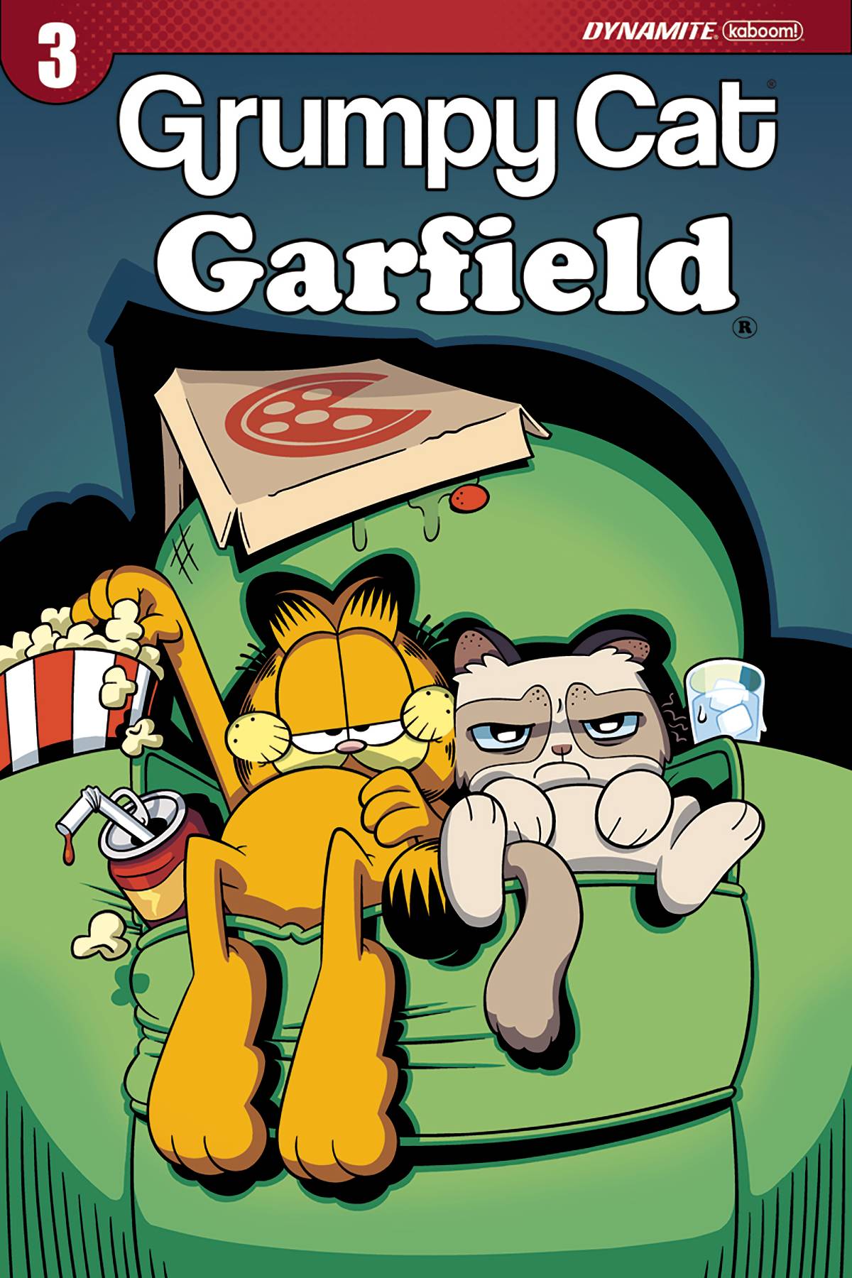 GRUMPY CAT GARFIELD #3 (OF 3) COVER A HIRSCH