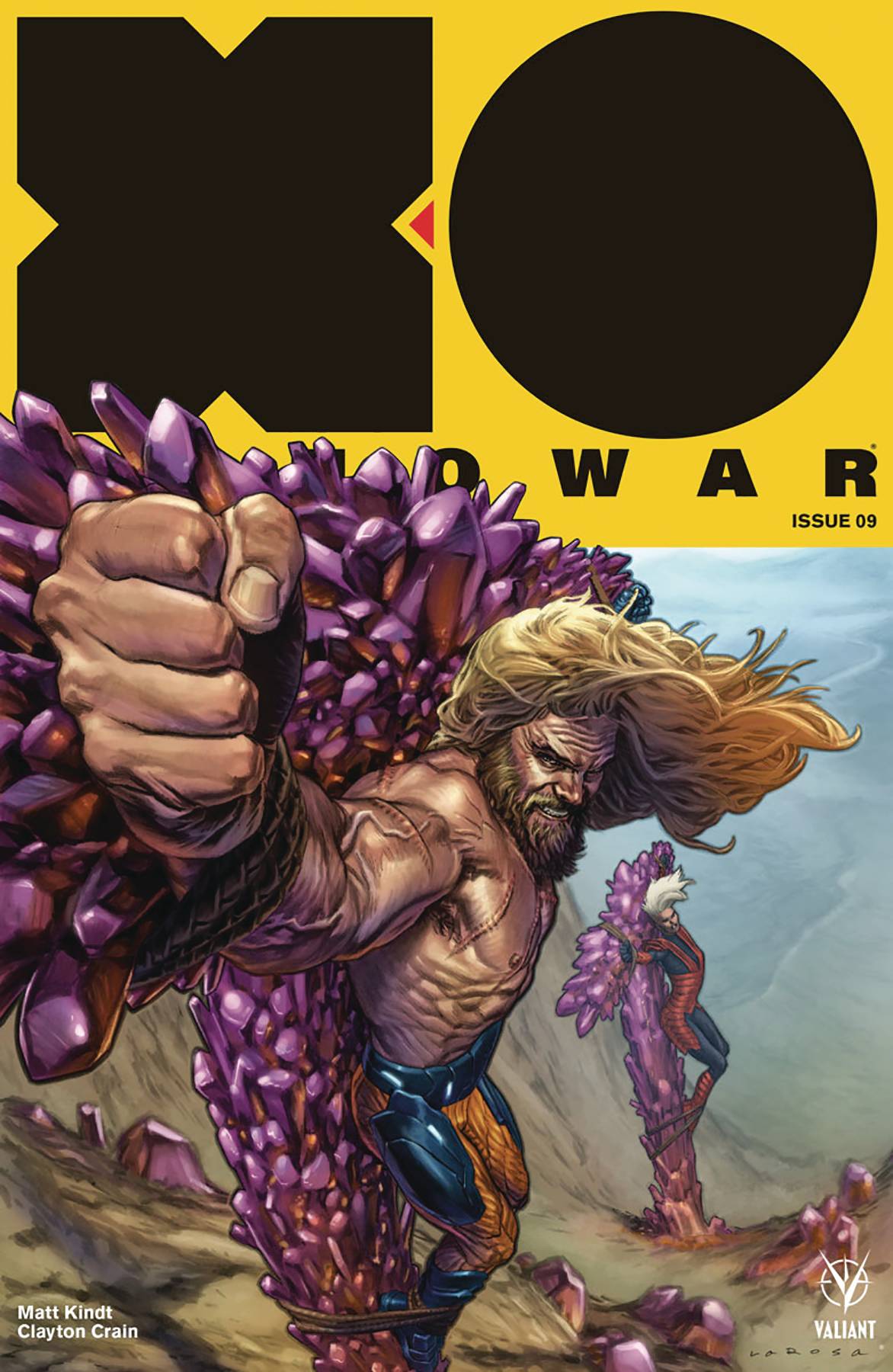 X-O MANOWAR (2017) #9 COVER A LAROSA