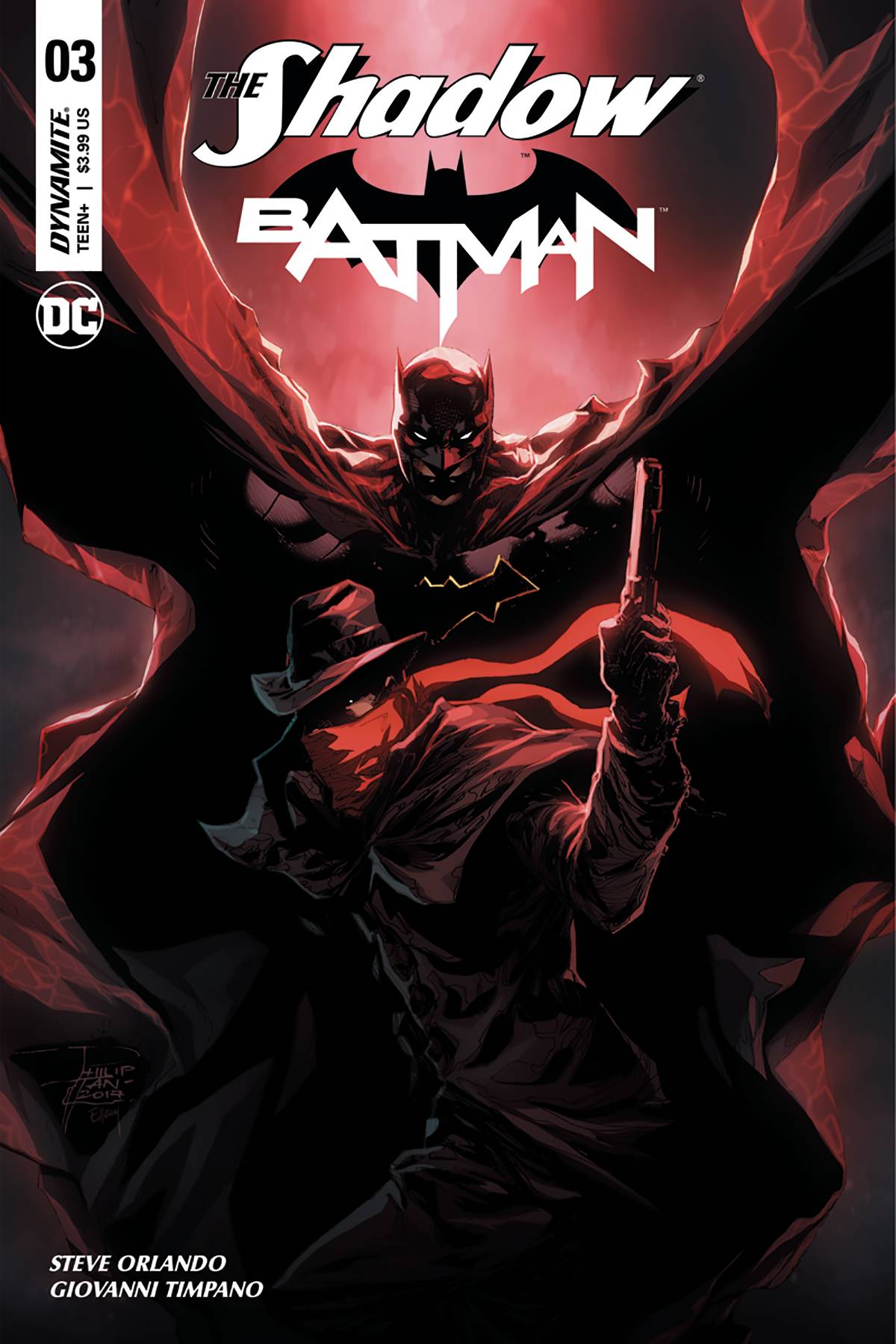 SHADOW BATMAN #3 (OF 6) COVER D PHILIP TAN