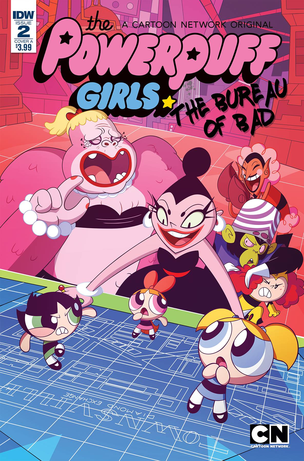 POWERPUFF GIRLS BUREAU OF BAD #2 (OF 3)