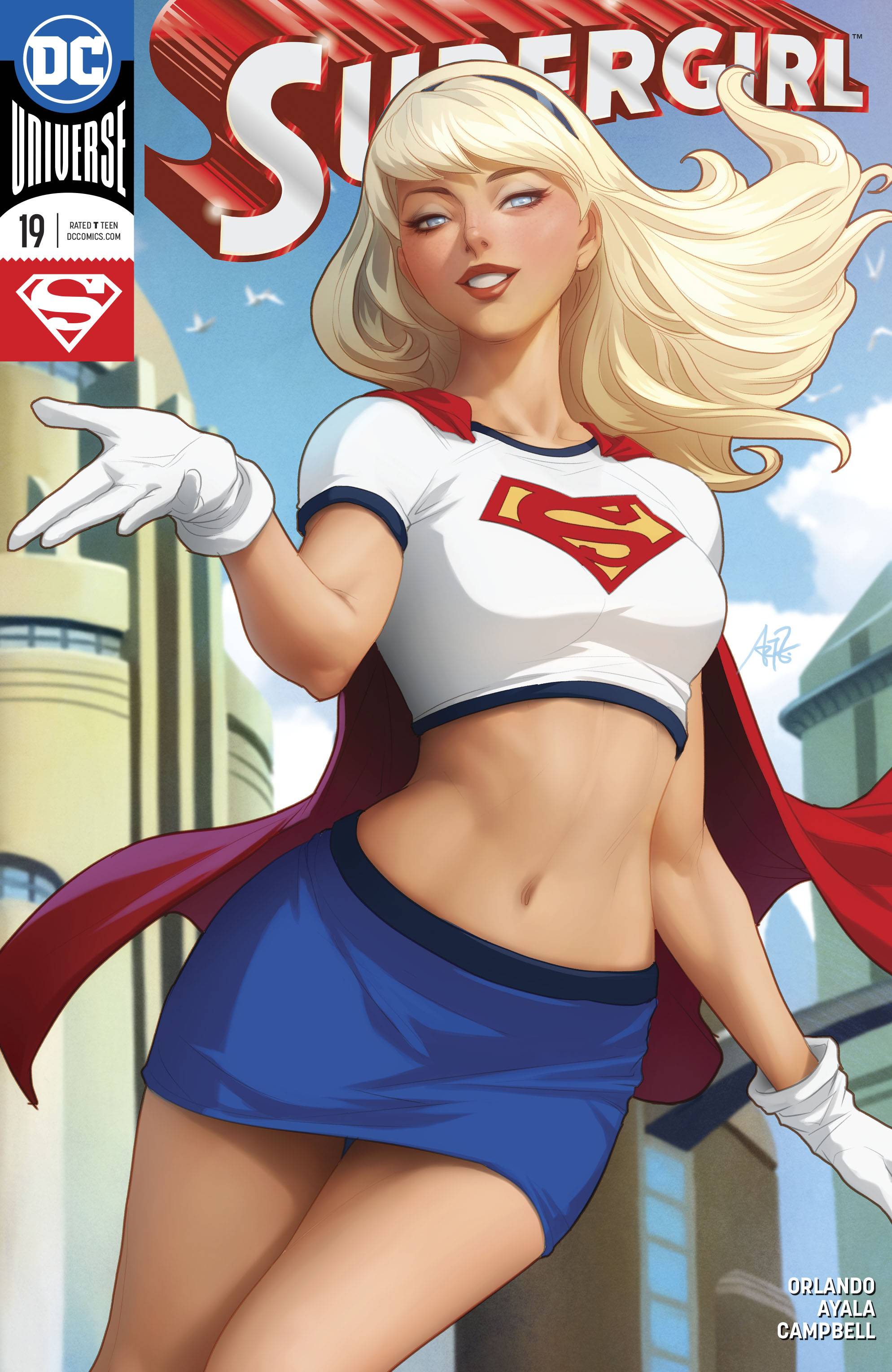 Supergirl 19 Artgerm Variant Cover