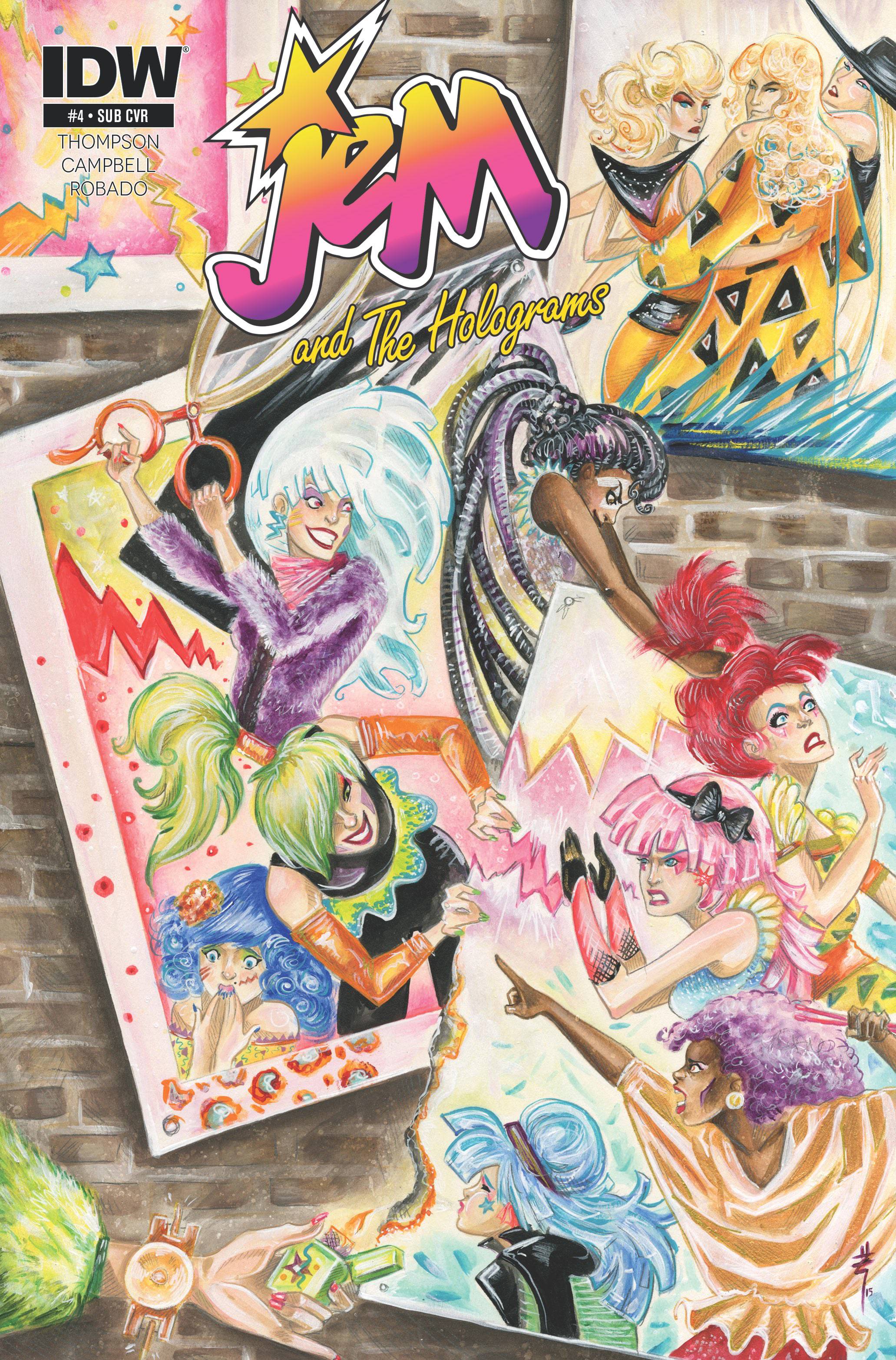 JEM & THE HOLOGRAMS #4 SUBSCRIPTION VAR