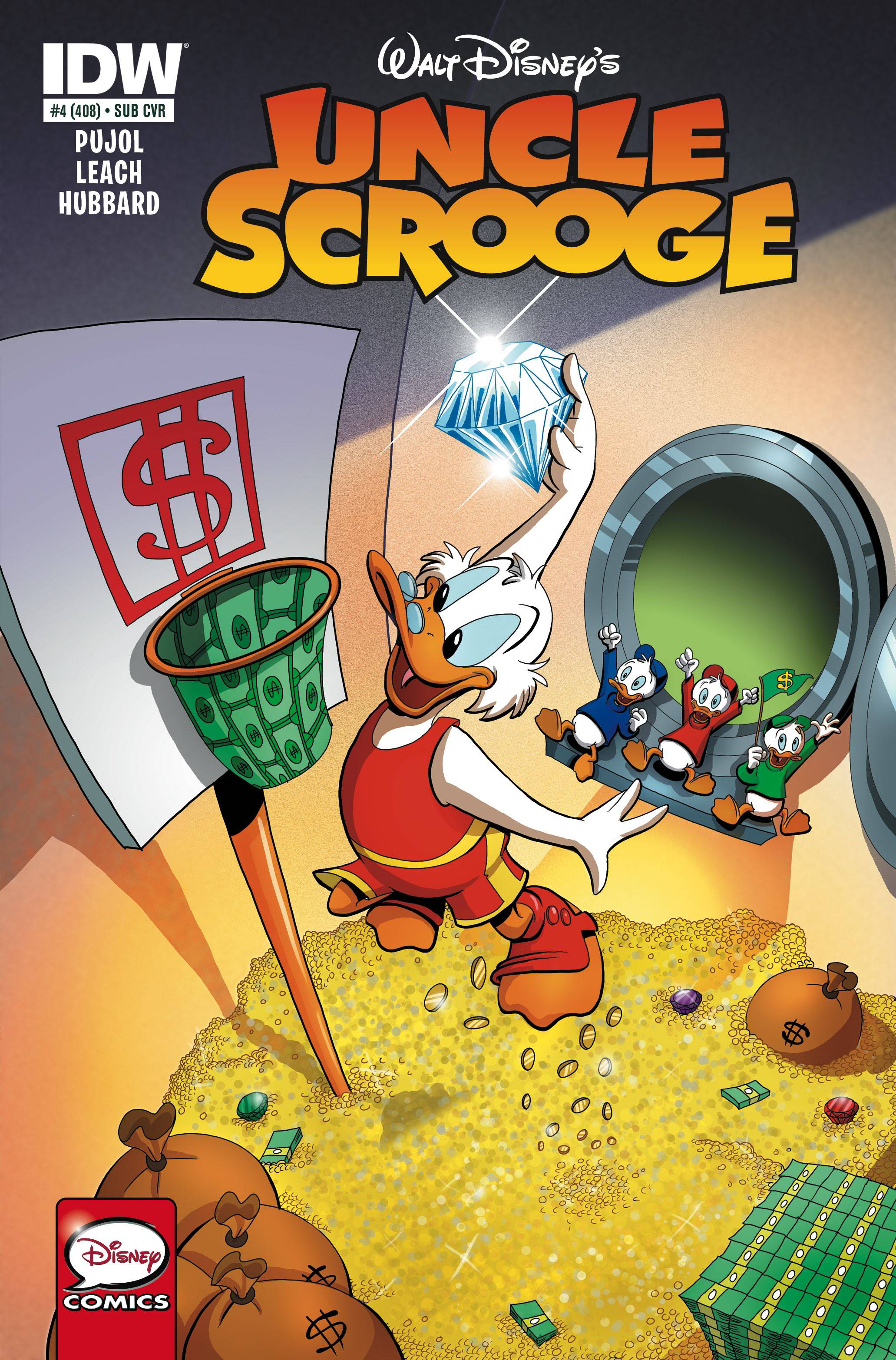 UNCLE SCROOGE #4 SUBSCRIPTION VAR