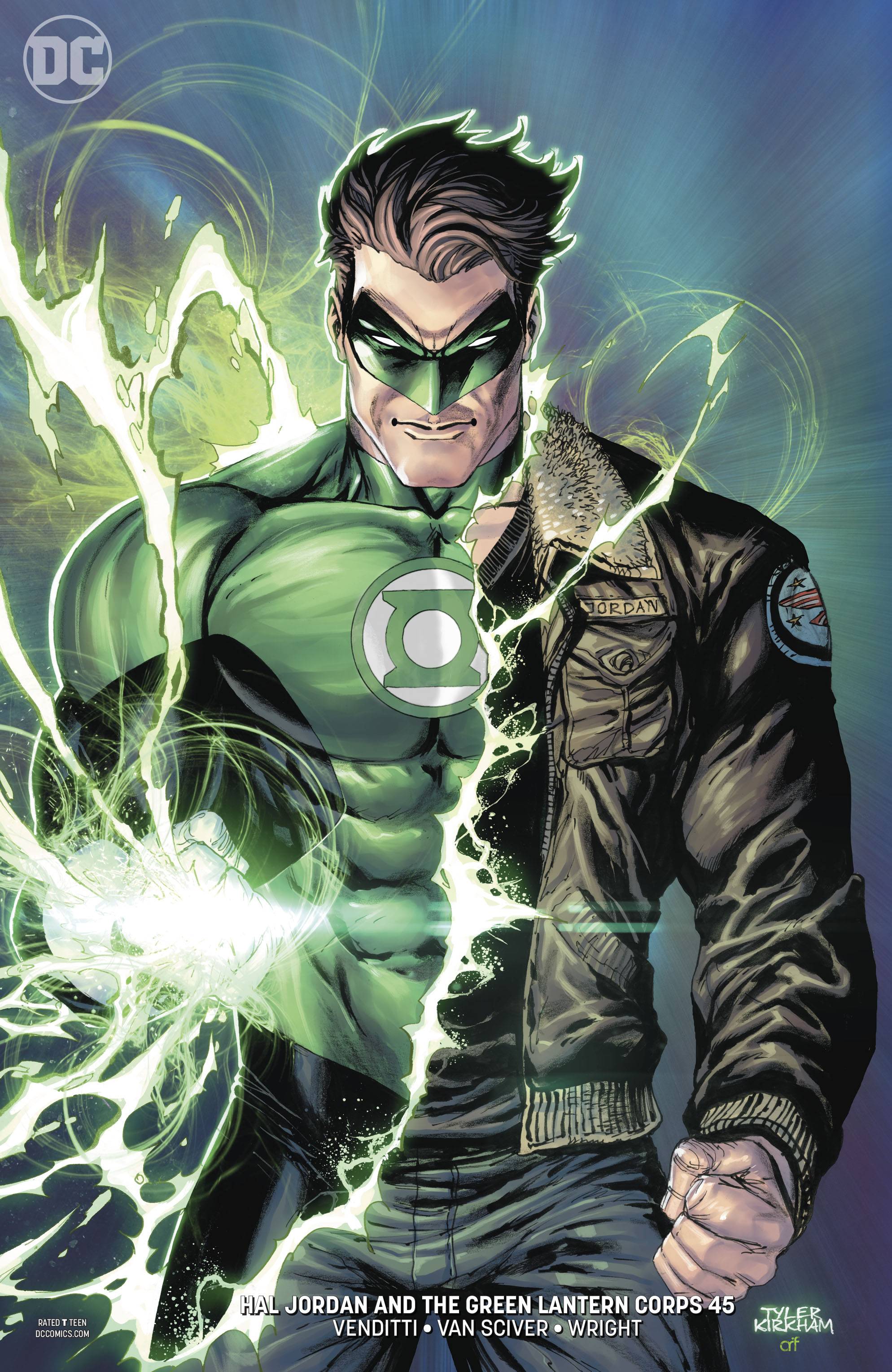 green lantern comic cover