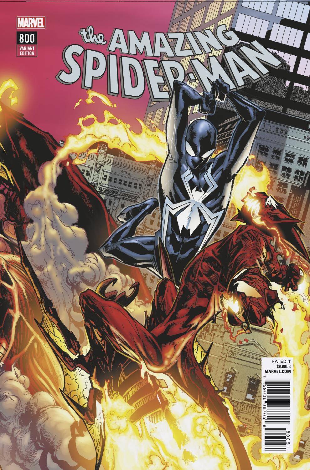 AMAZING SPIDER-MAN #800 HUMBERTO RAMOS CONNECTING VARIANT COVER