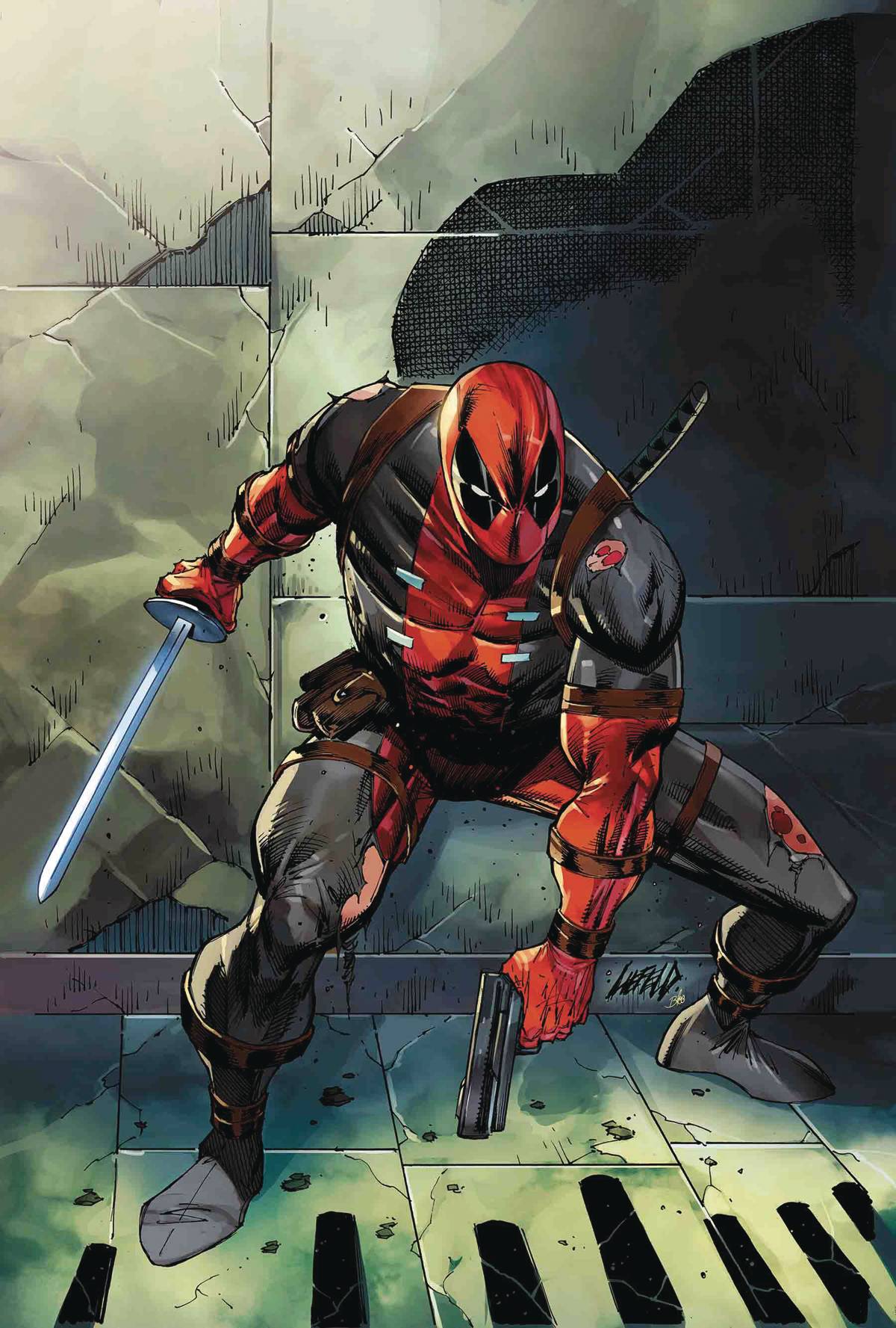 DEADPOOL #1 LIEFELD VARIANT COVER (1 in 25 copies)