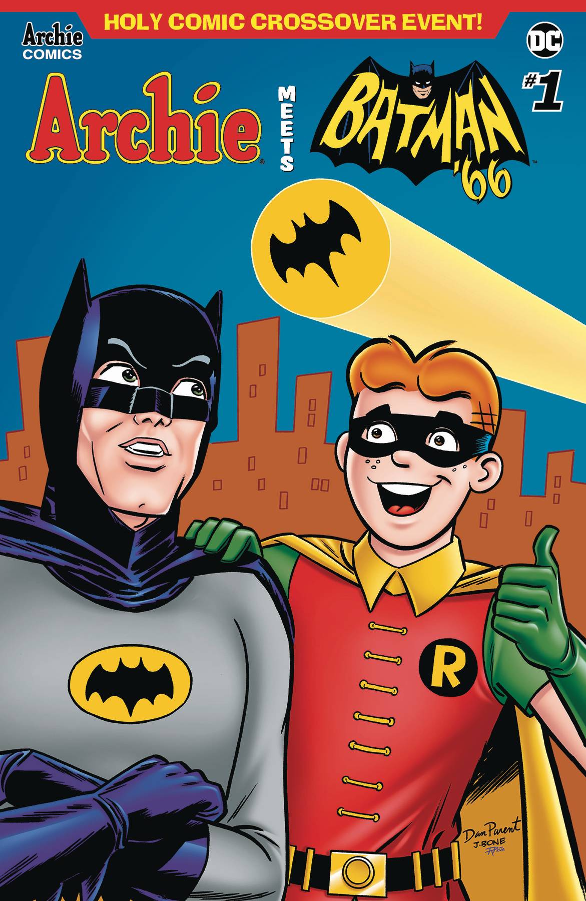 ARCHIE MEETS BATMAN 66 #1 COVER E PARENT & BONE