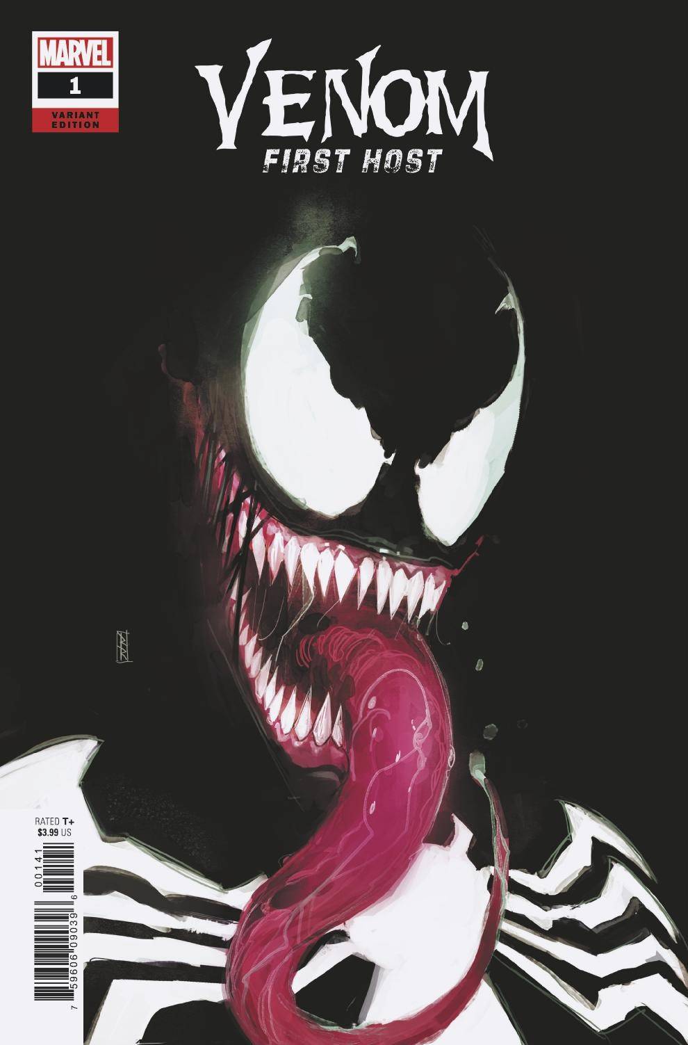 VENOM FIRST HOST #1 (OF 5) VARIANT COVER (1 in 25 copies)