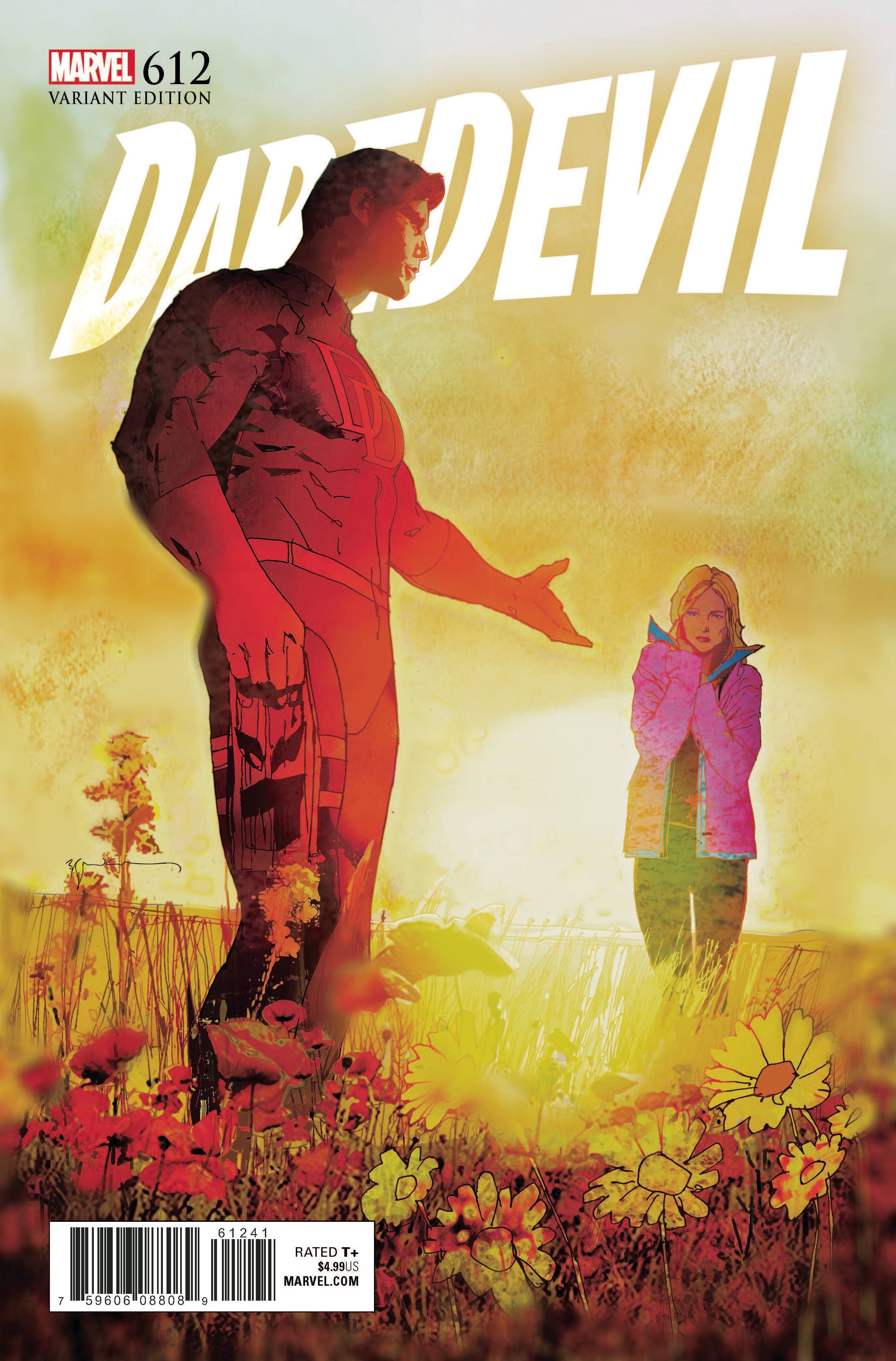 DAREDEVIL #612 BILL SIENKIEWICZ TEASER VARIANT COVER