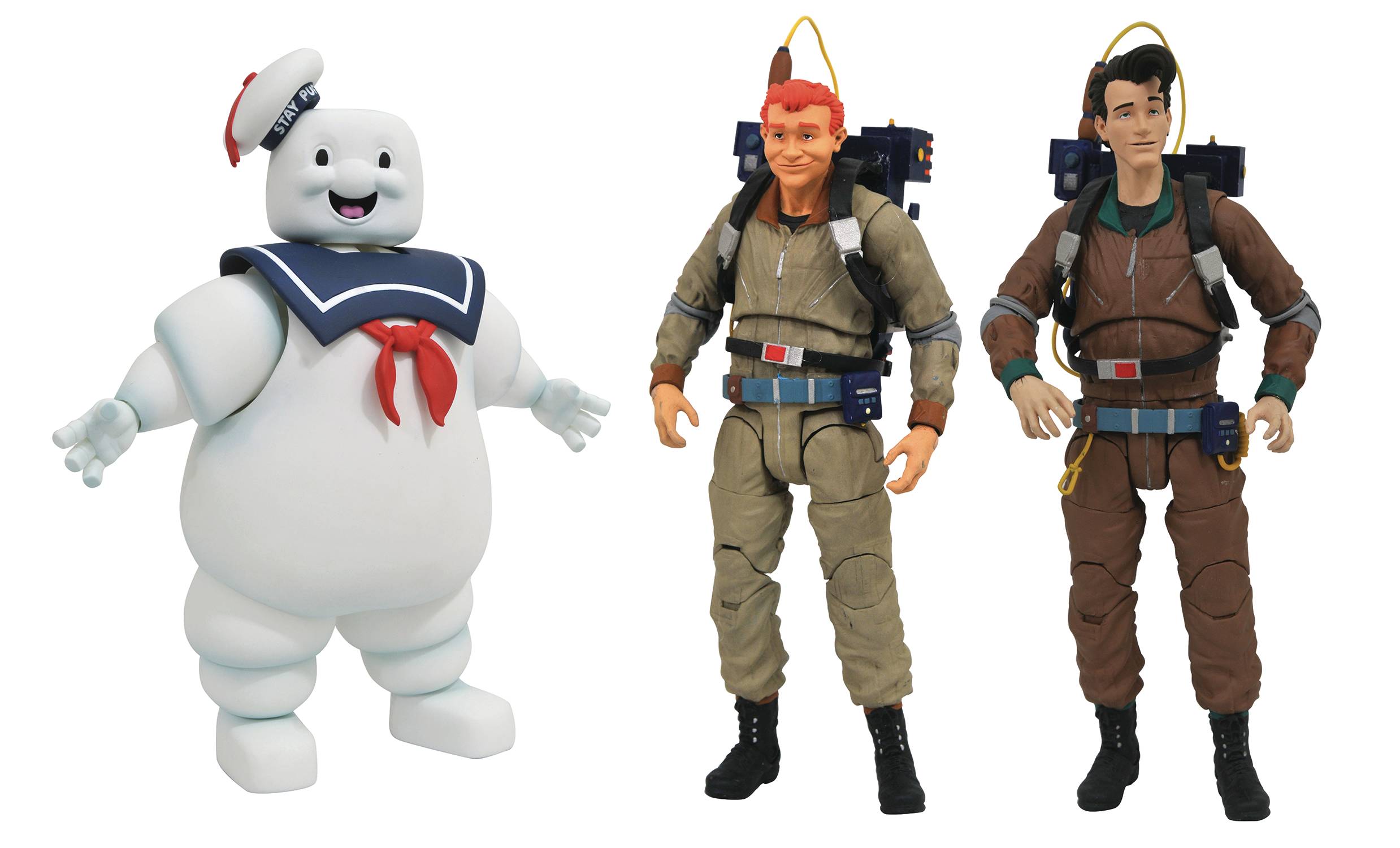 GHOSTBUSTERS SELECT ACTION FIGURES SERIES 10 (SET of 3)