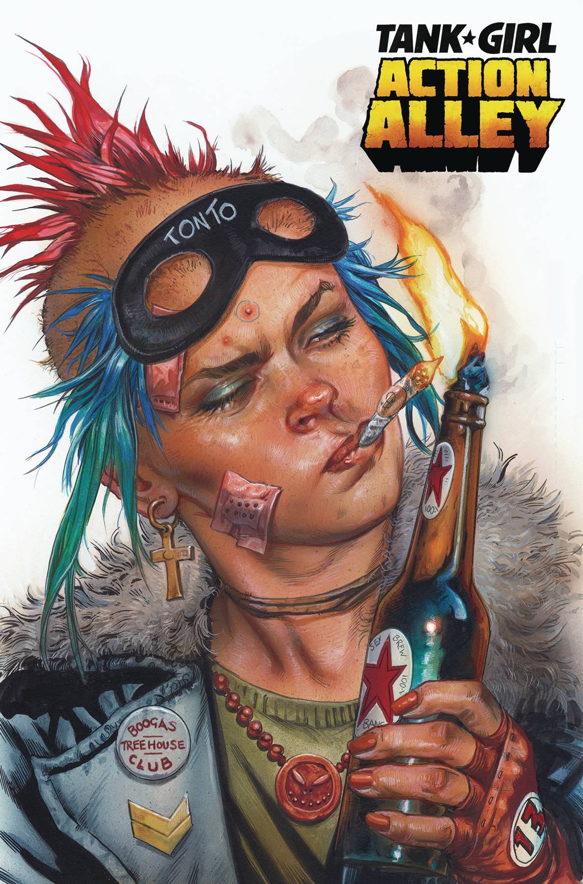 Tank Girl Action Alley 1 Cvr C Staples 2671