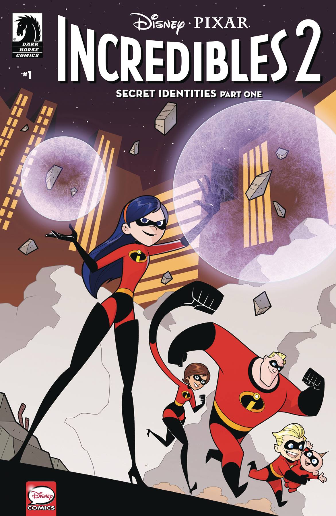 Disney Incredibles 2 Secret Identities 1 Of 3 Cover B Kawai