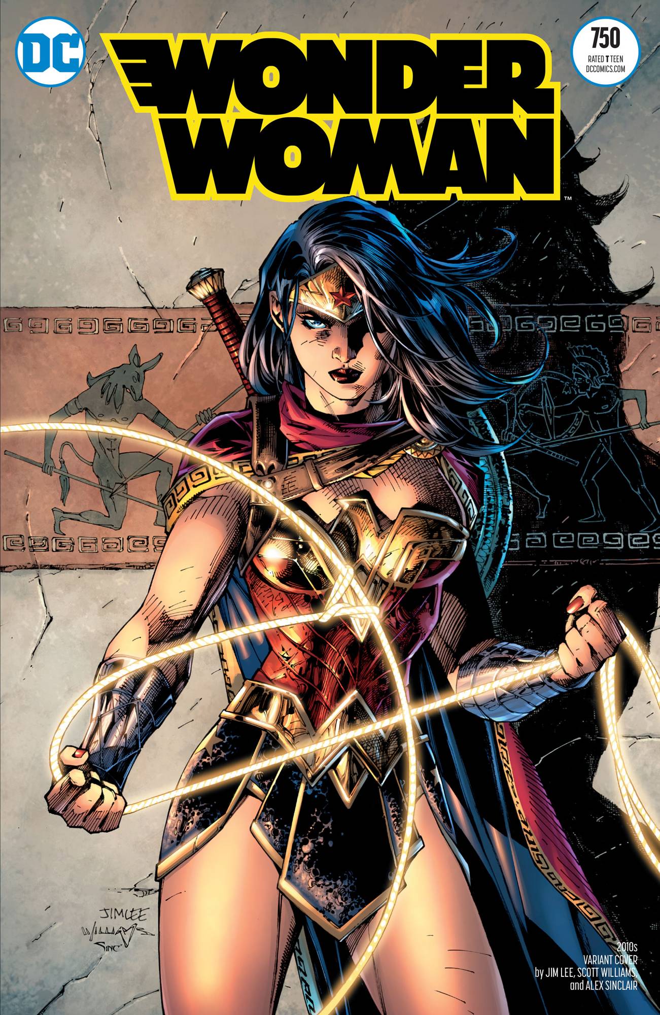 WONDER WOMAN #750 2010s VARIANT COVER