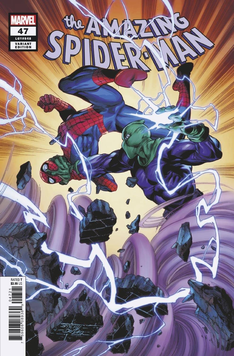 AMAZING SPIDER-MAN #47 BAGLEY VARIANT COVER