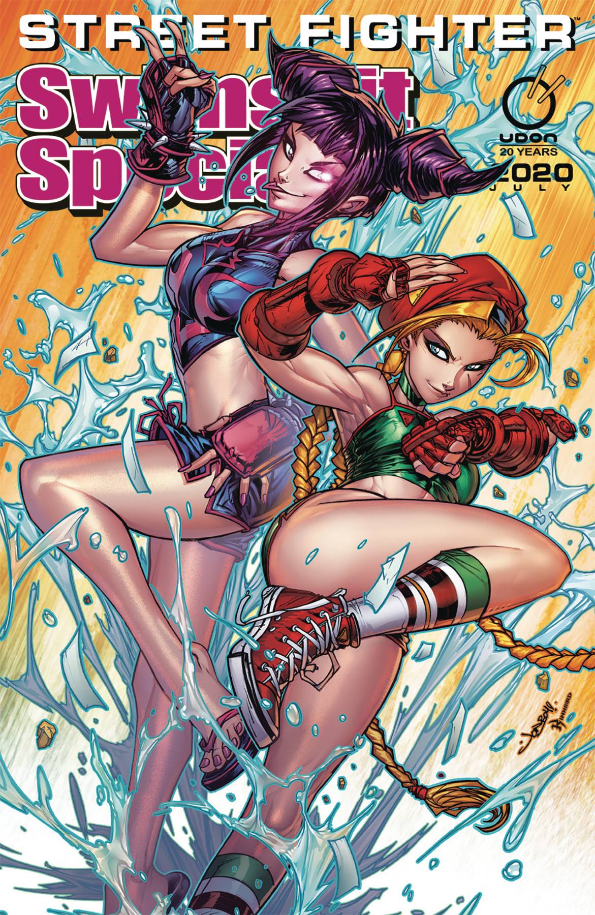 STREET FIGHTER 2020 SWIMSUIT SPECIAL 1 COVER B MEYERS