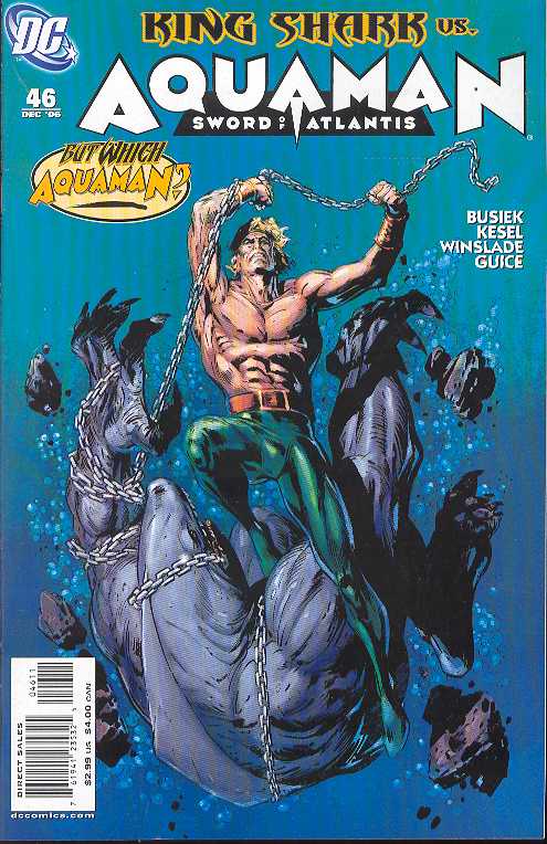 AQUAMAN SWORD OF ATLANTIS #46