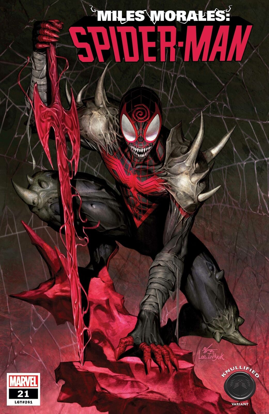 MILES MORALES SPIDER-MAN #21 INHYUK LEE KNULLIFIED VAR