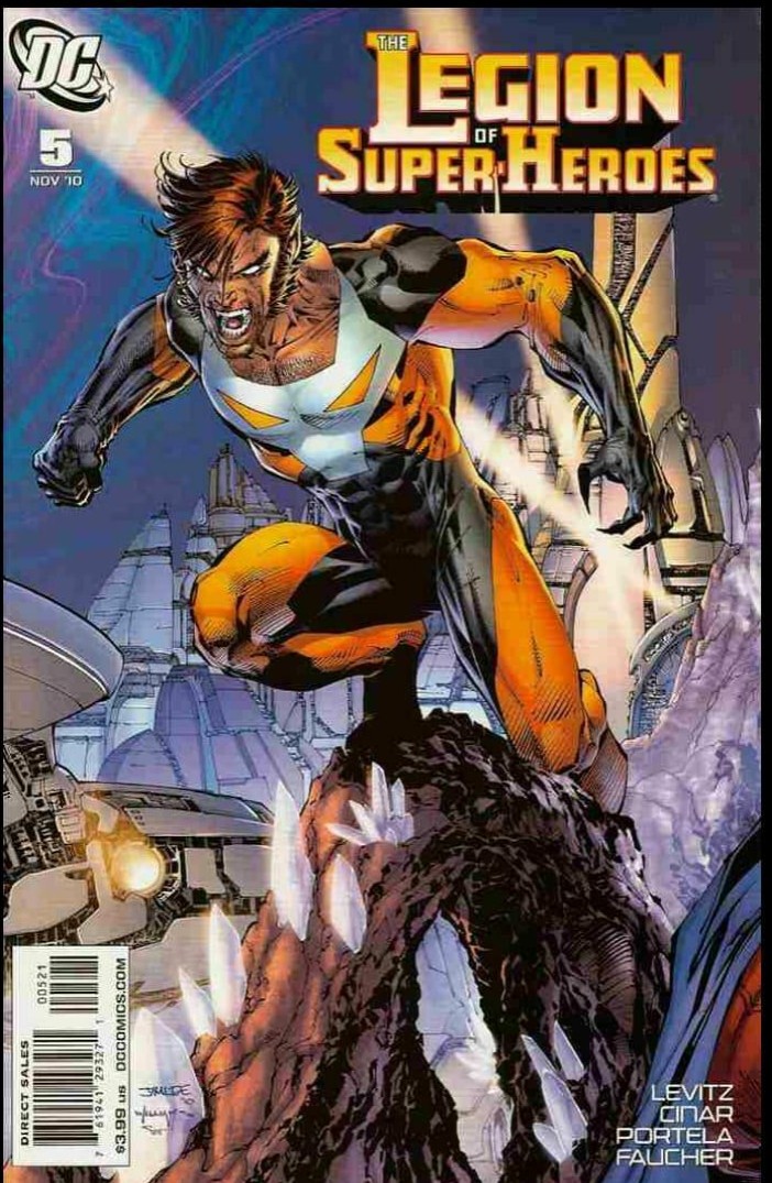 LEGION OF SUPER HEROES #5 JIM LEE VAR COVER