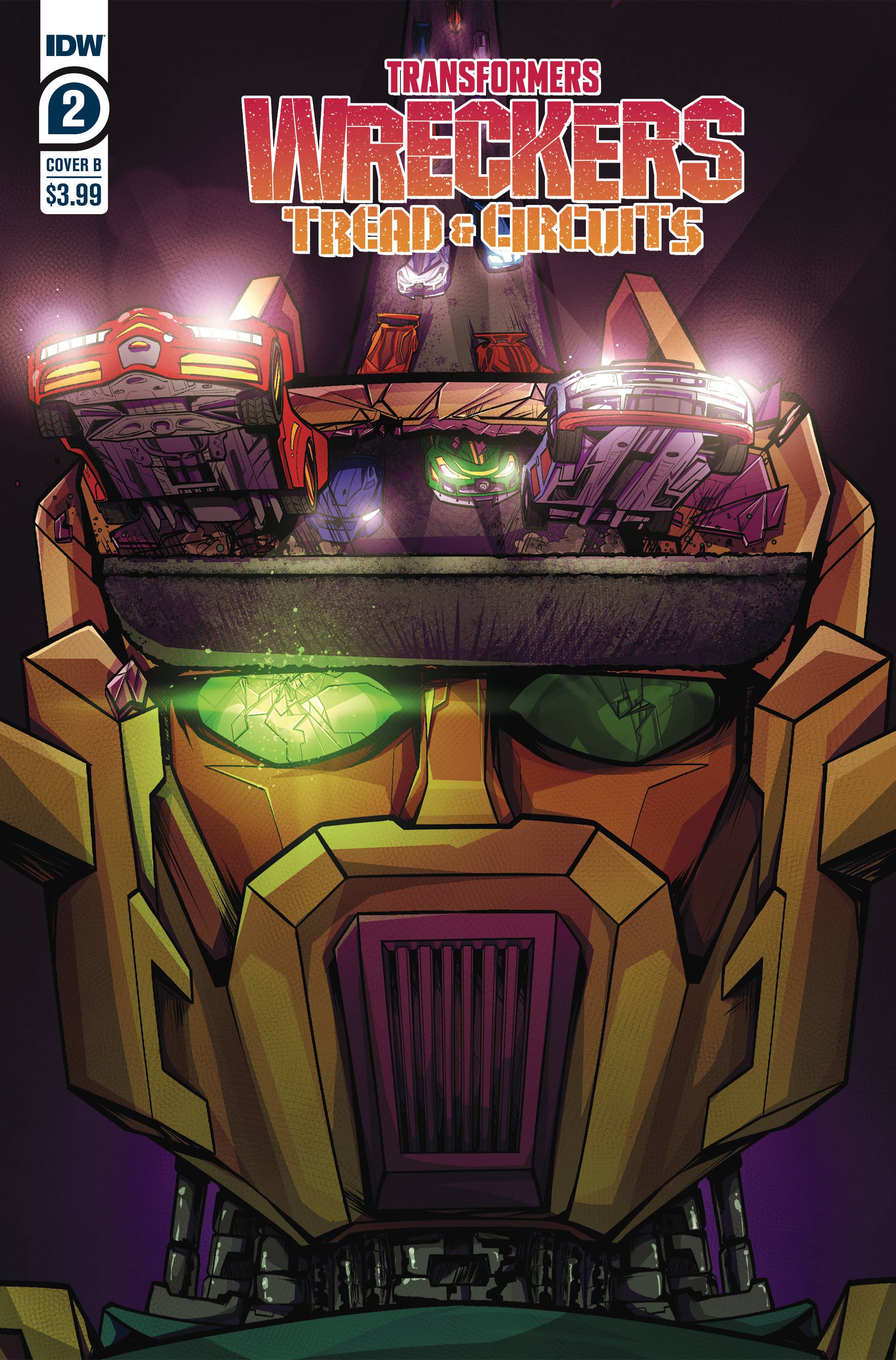 TRANSFORMERS WRECKERS TREAD & CIRCUITS #2 (OF 4) COVER B MARGE