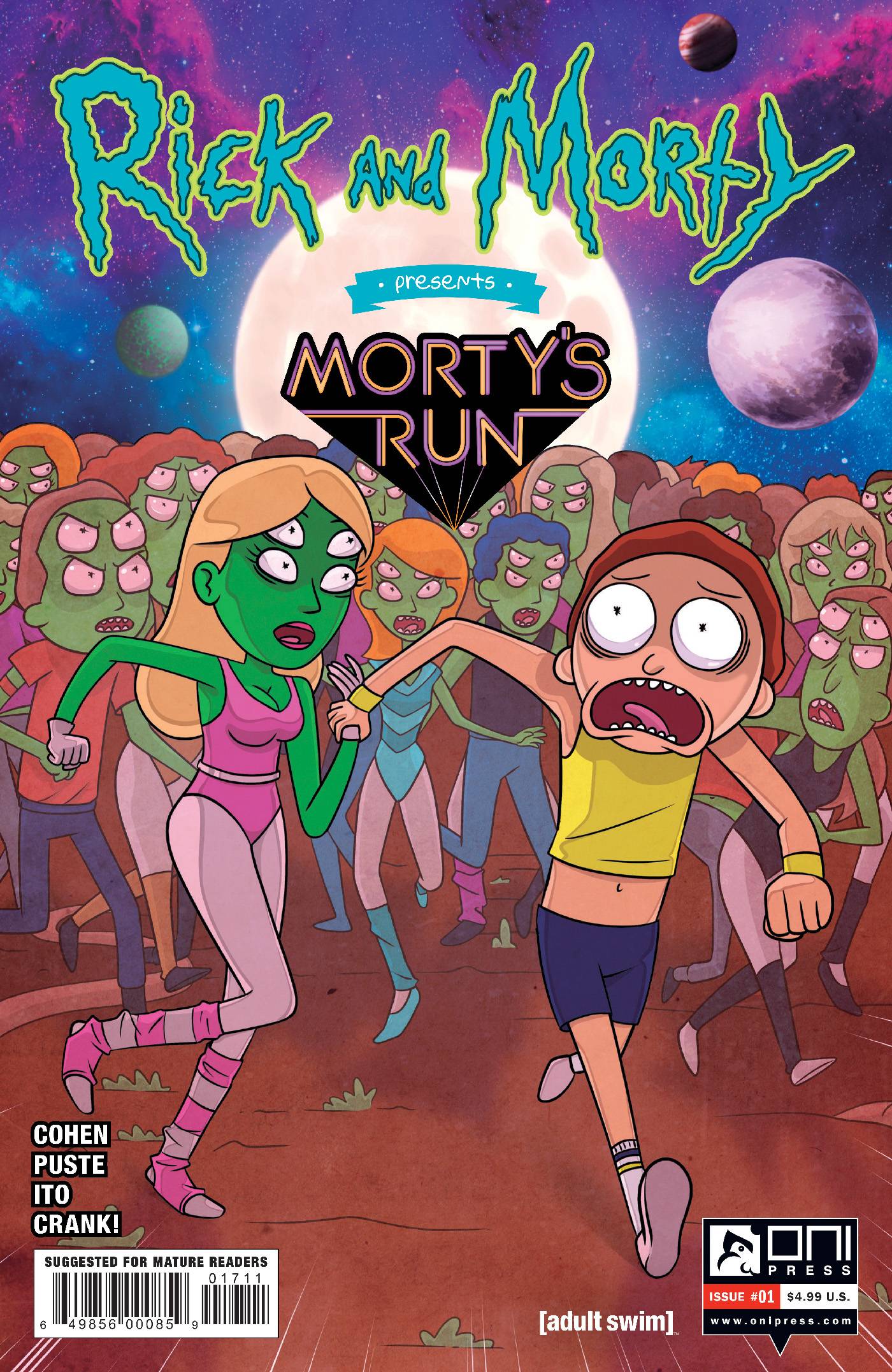 RICK AND MORTY PRESENTS MORTYS RUN #1