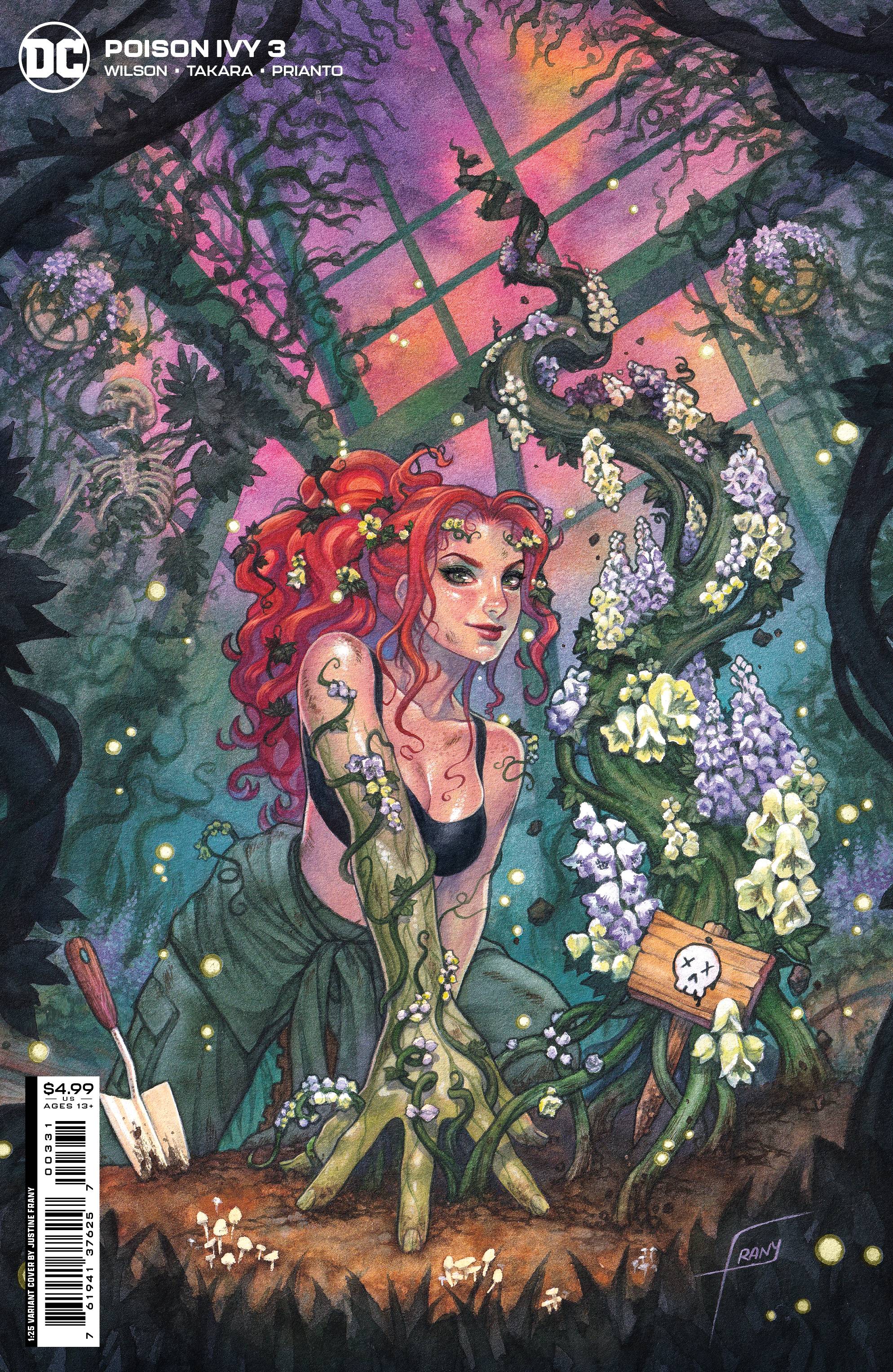 Poison Ivy 3 Cover E Justine Frany 125 Variant Allocations Will Occur 