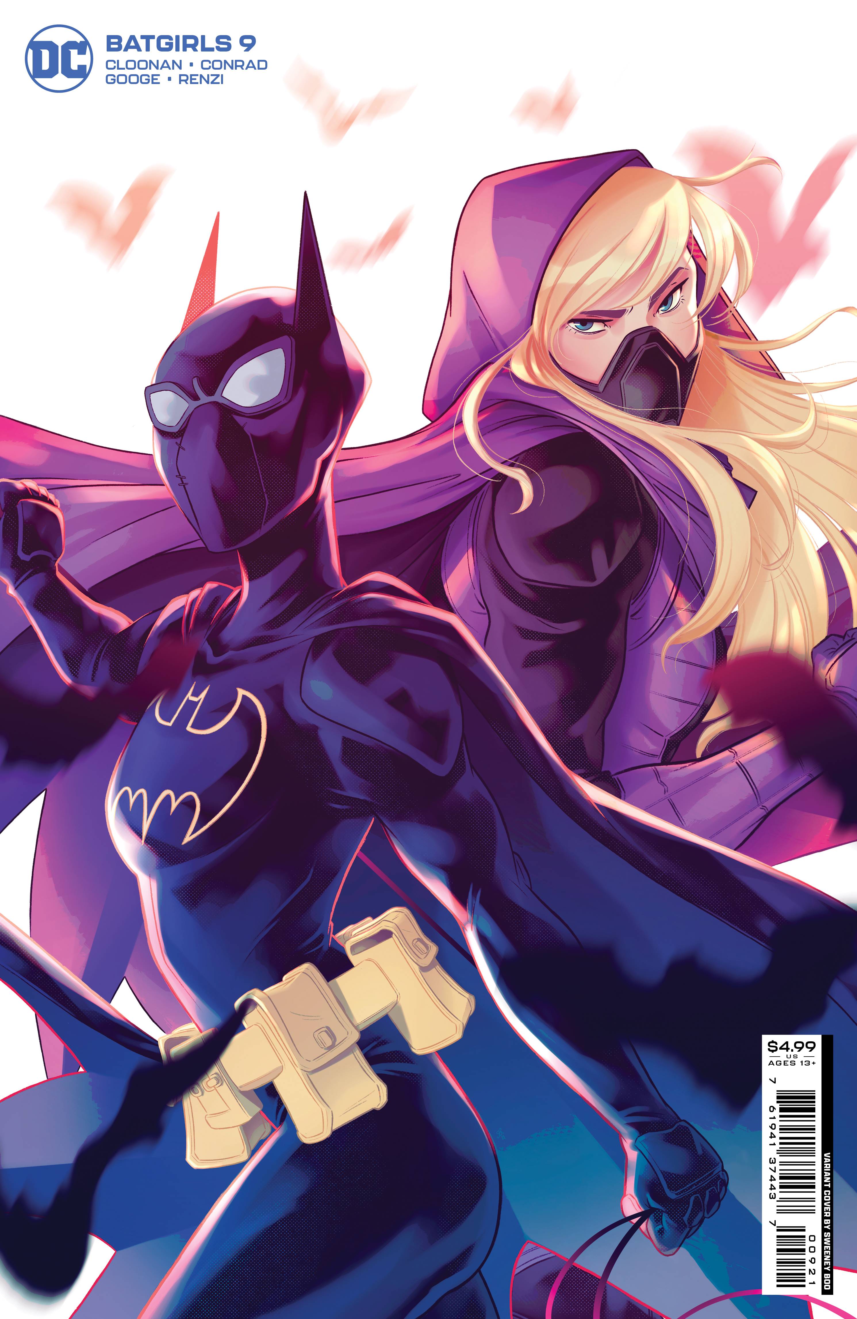 BATGIRLS #9 COVER B SWEENEY BOO CARD STOCK VARIANT