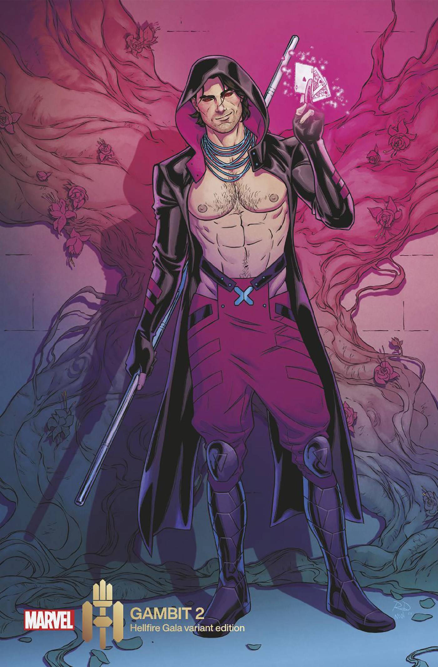 GAMBIT 2 (OF 5) DAUTERMAN HELLFIRE GALA VARIANT