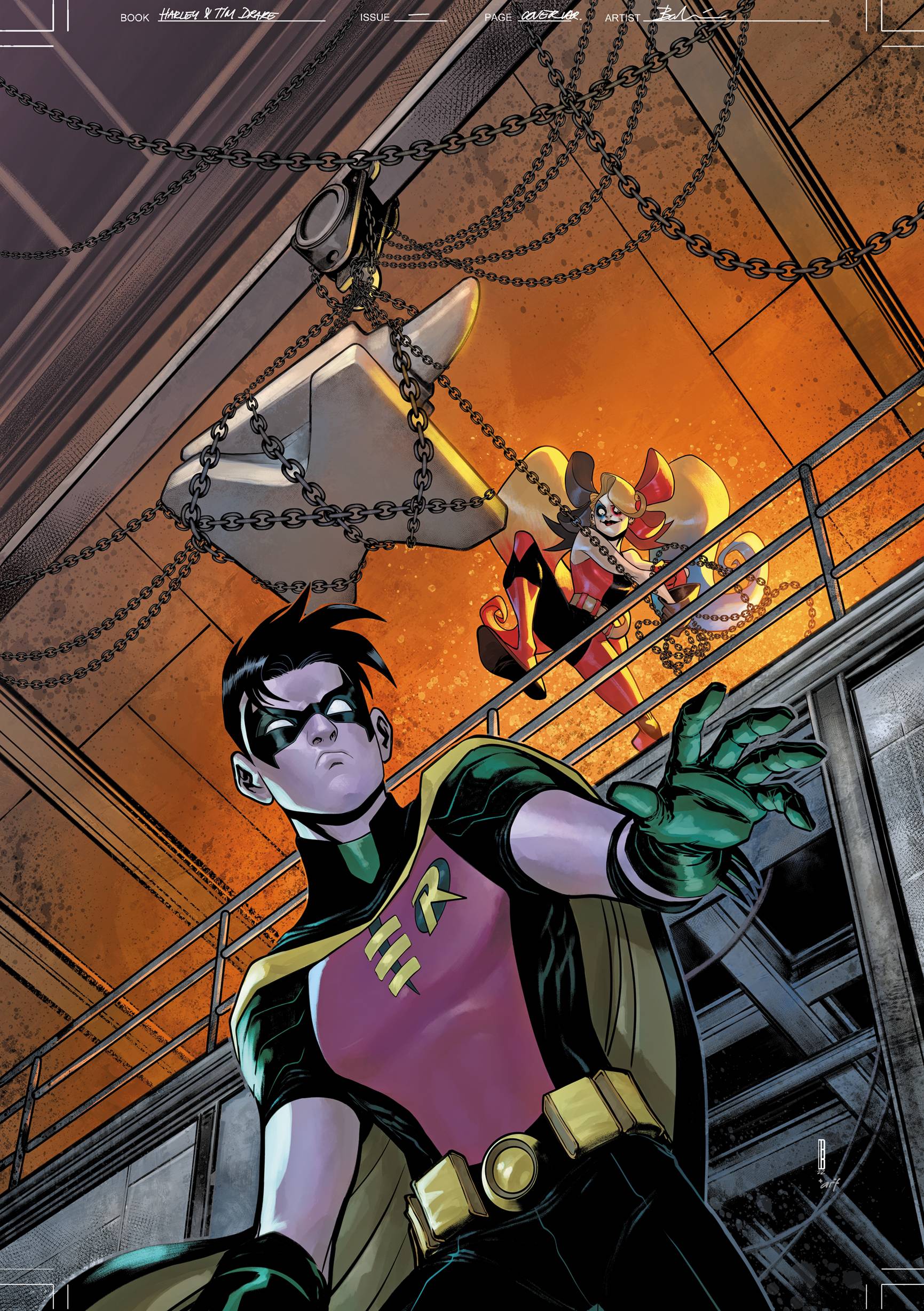 TIM DRAKE ROBIN #1 COVER C DAVID BALDEON HARLEY QUINN 30TH ANNIVERSARY ...