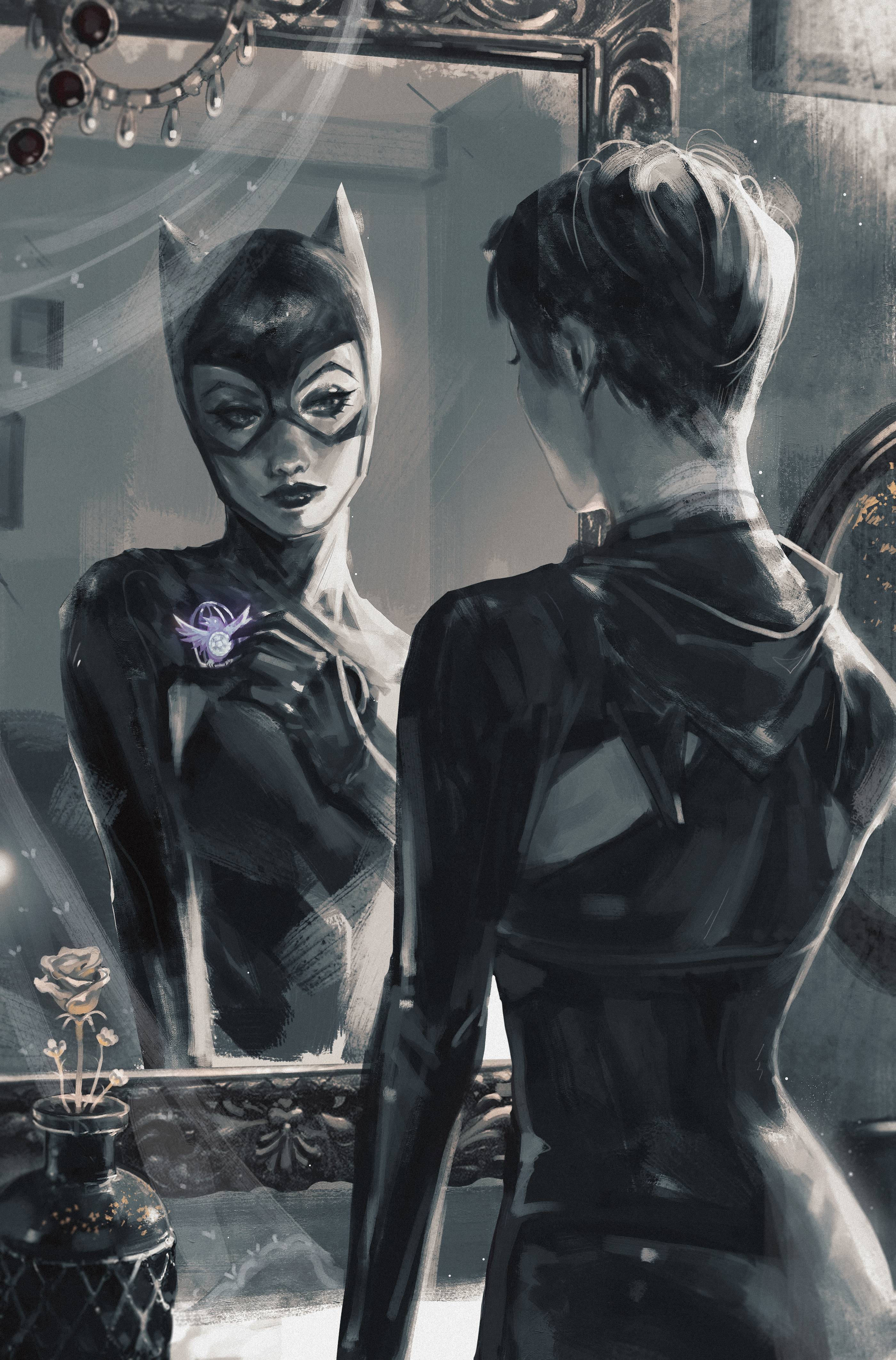 valentines day catwoman