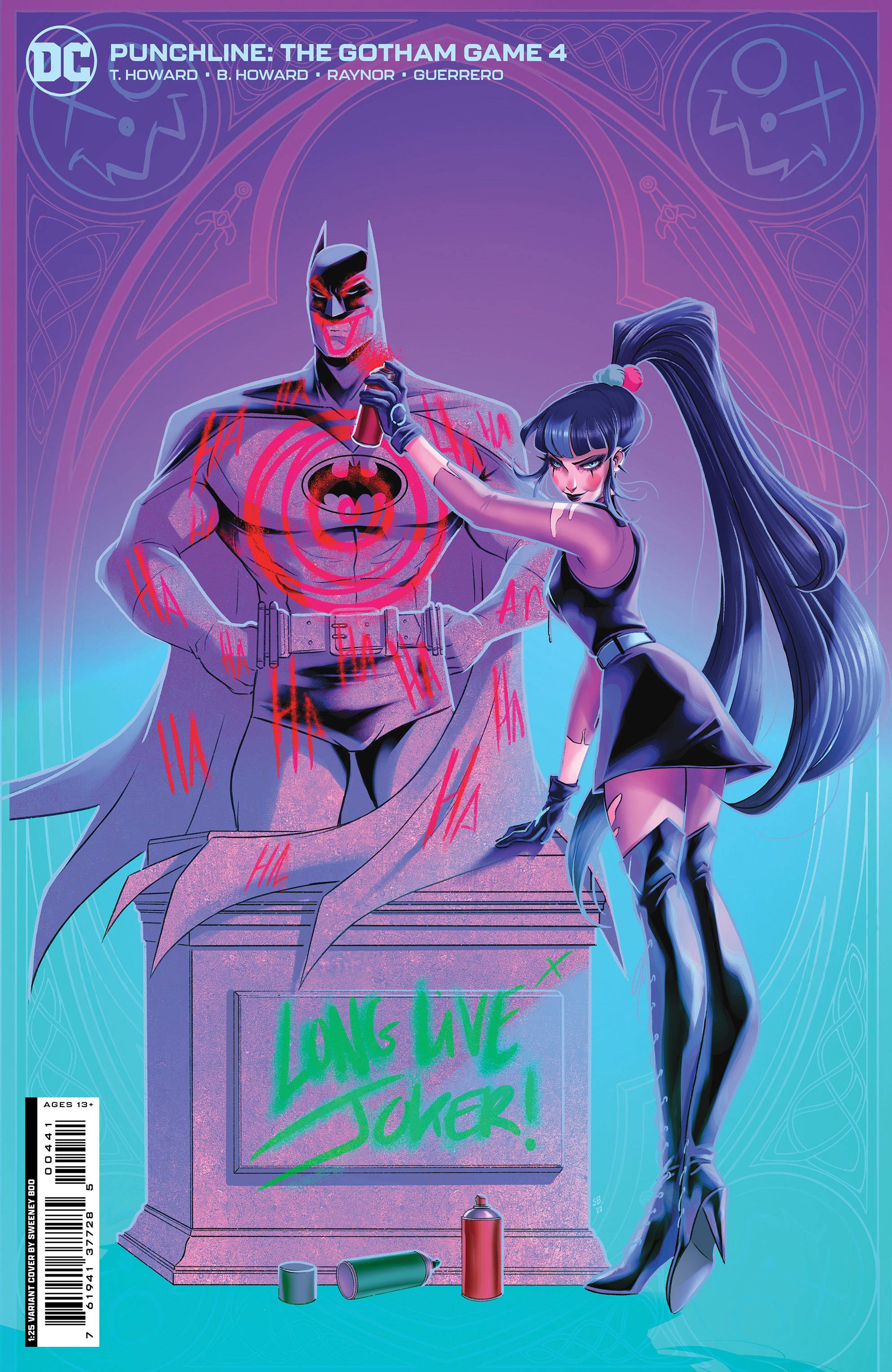 PUNCHLINE THE GOTHAM GAME #4 (OF 6) COVER D SWEENEY BOO 1:25 VARIANT ...