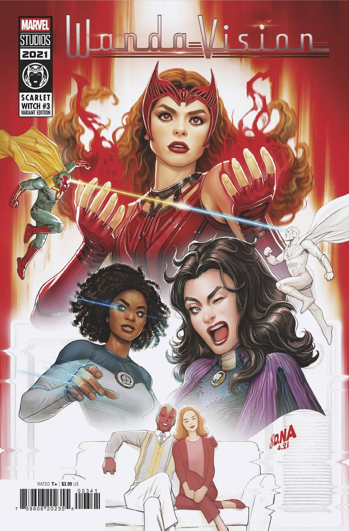 SCARLET WITCH #3 DAVID NAKAYAMA MCU VARIANT