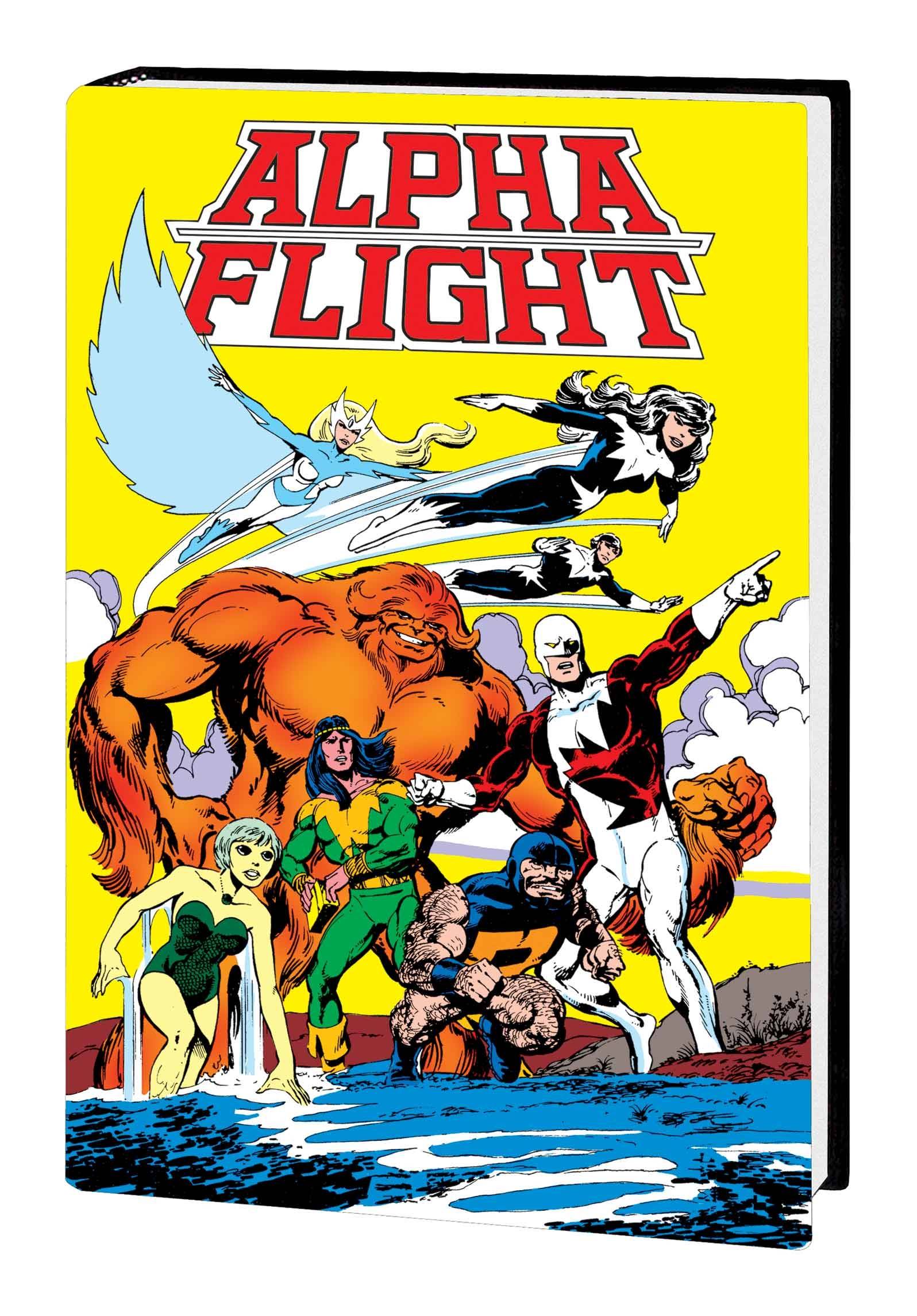 ALPHA FLIGHT BY JOHN BYRNE OMNIBUS HC DIRECT MARKET COVER