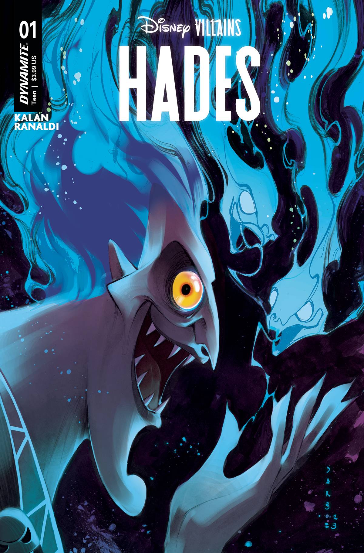 Product Details: Disney Villains Hades #2 cover e action figure