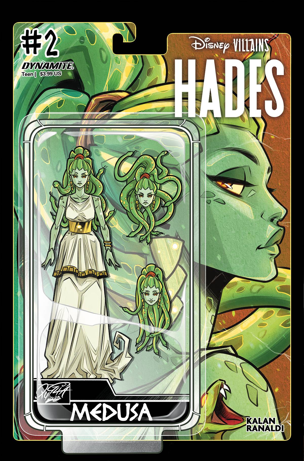 DISNEY VILLAINS HADES #2 COVER E ACTION FIGURE