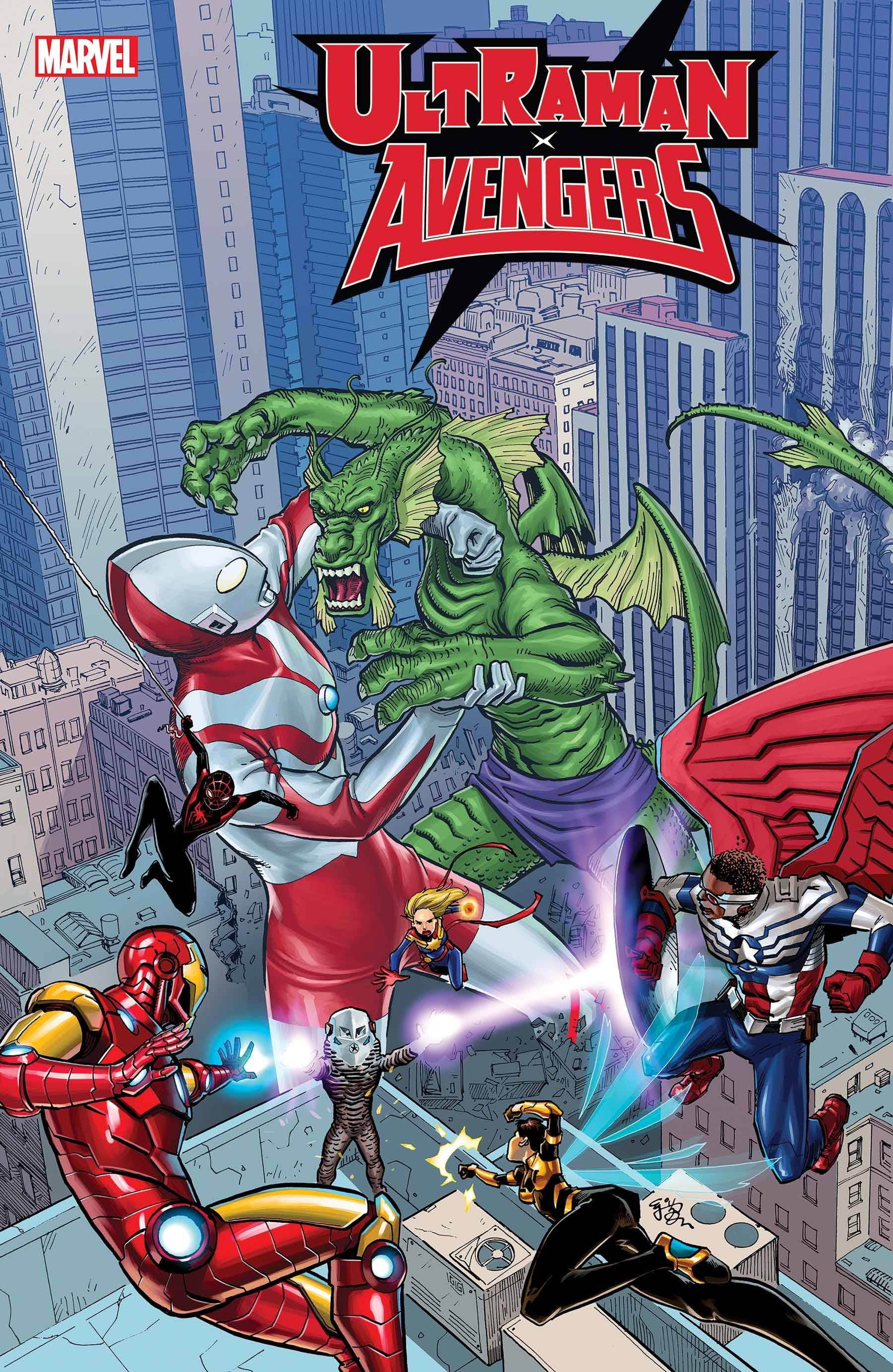 ULTRAMAN X THE AVENGERS #1 (OF 4) EJ SU VARIANT